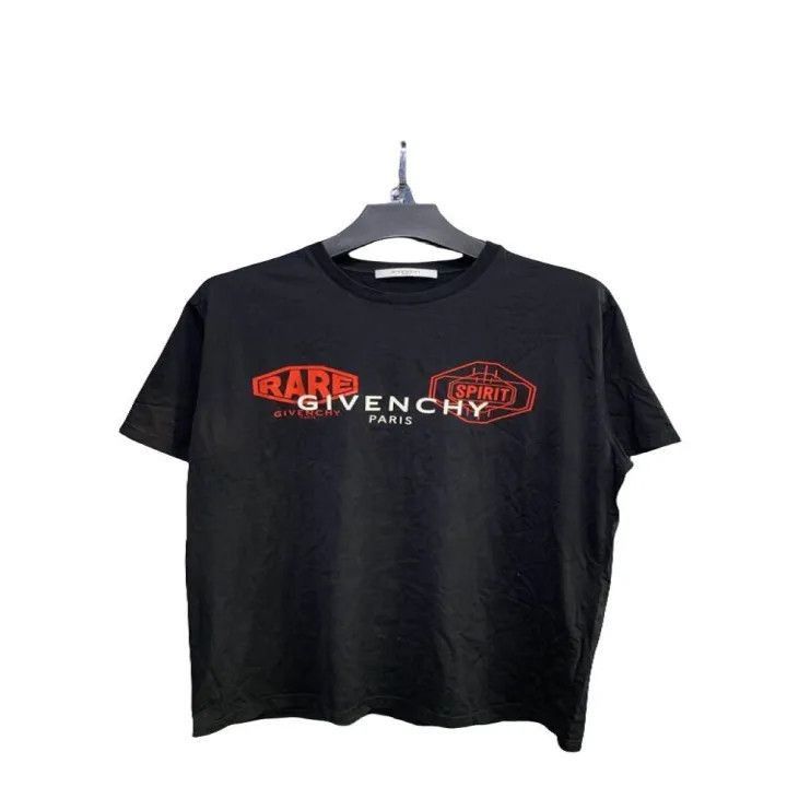 Givenchy Givenchy Givenchy Short Sleeve Logo TShirt for Men -2507 Size US L / EU 52-54 / 3 - 1 Thumbnail