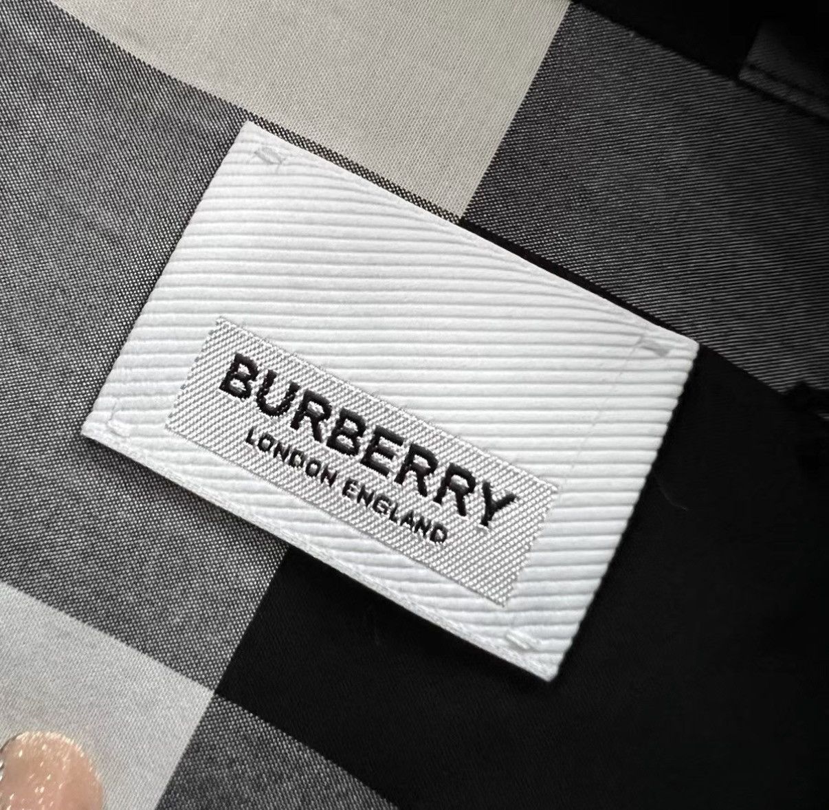 Burberry Burberry Navy Classic Check Shirt J41 Size US XS / EU 42 / 0 - 4 Thumbnail