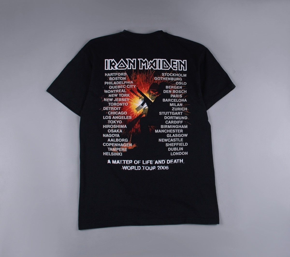 Iron Maiden Iron Maiden Vintage 2006 Metal Rock Slipknot Tour Tee S Size US S / EU 44-46 / 1 - 3 Thumbnail