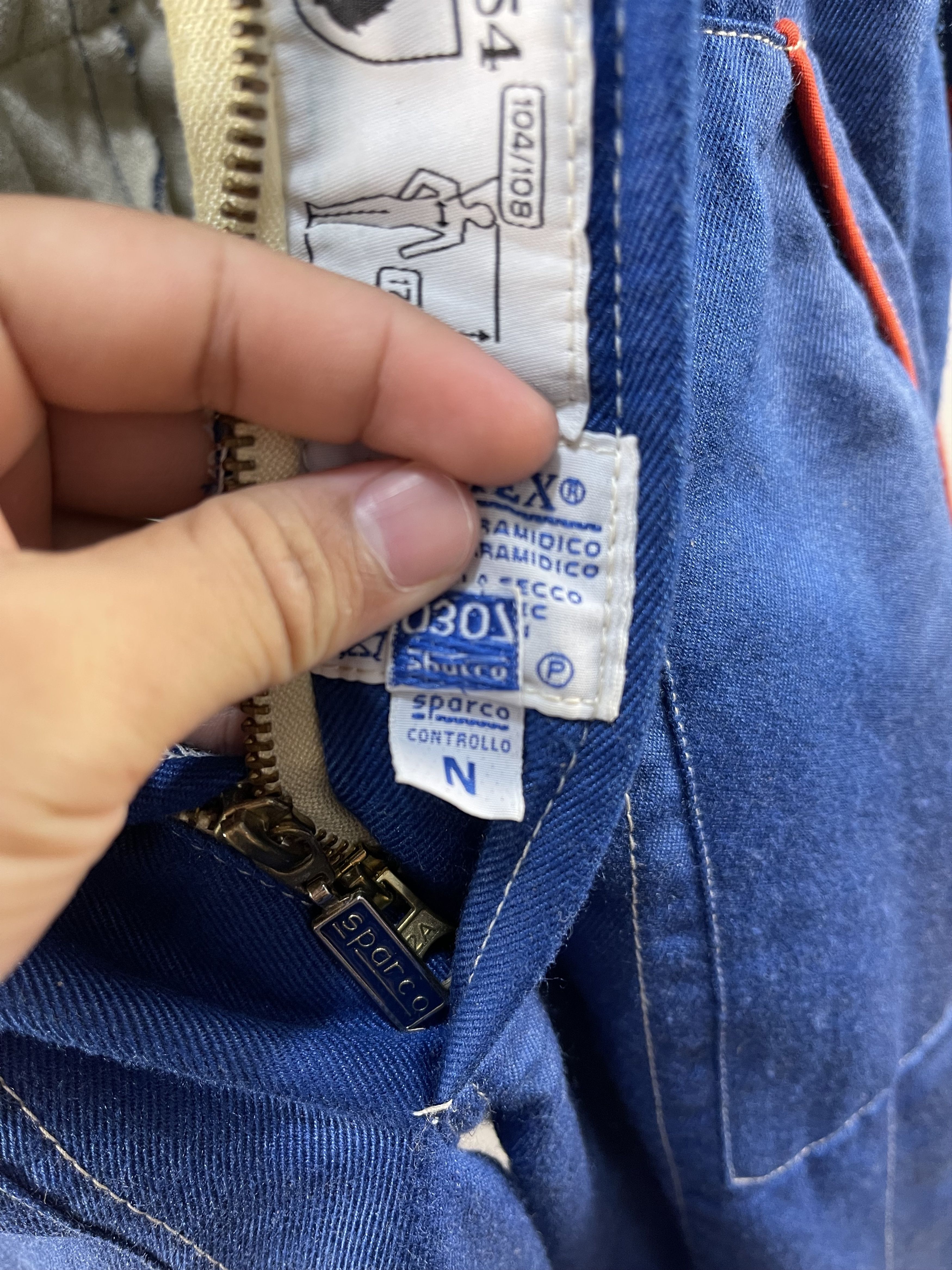 Japanese Brand Vintage Sparco Racing Overall Jacket Size US 34 / EU 50 - 17 Thumbnail