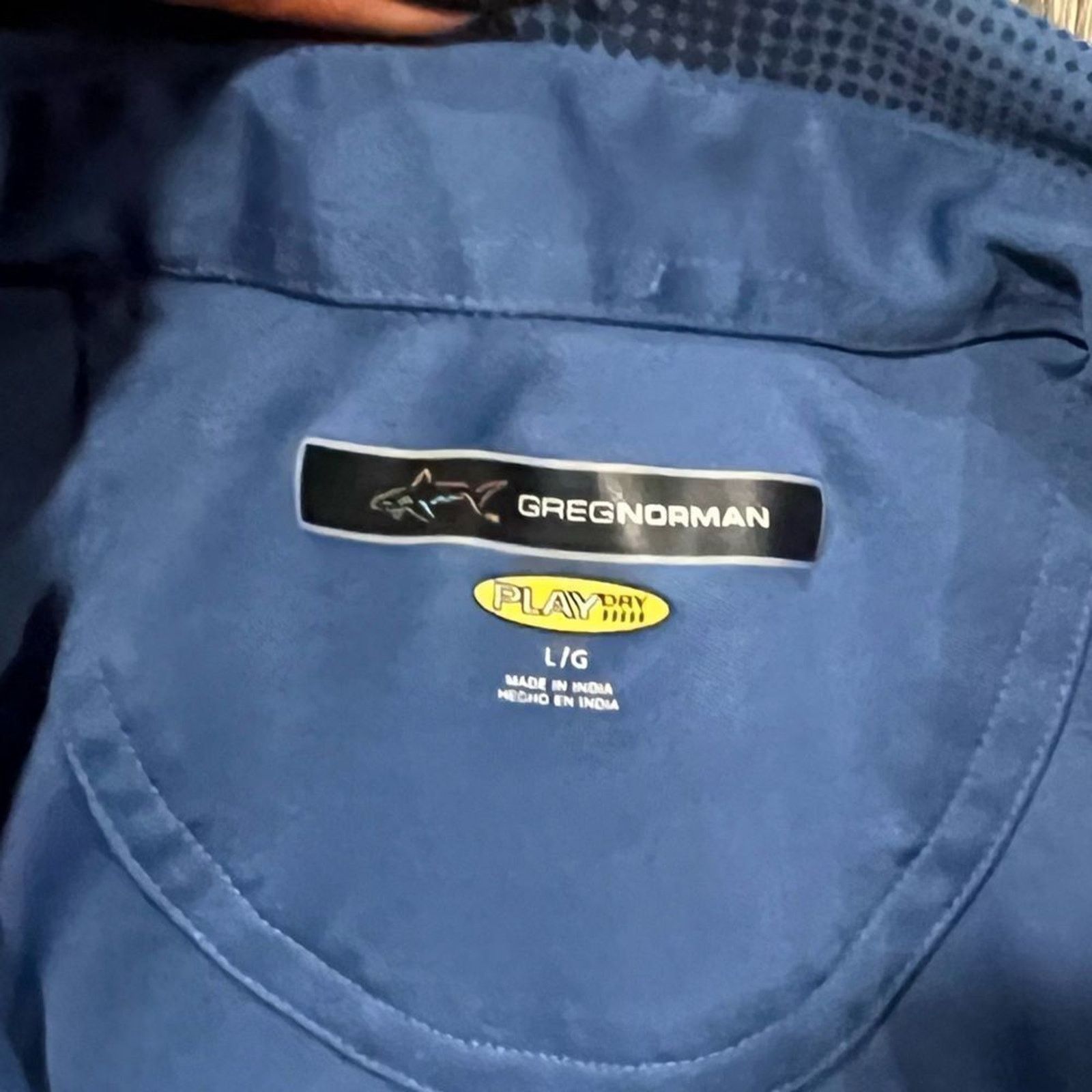 Vintage Greg Norman Play Dry Mens L Polo Shirt Golf Short Sleeve Size US L / EU 52-54 / 3 - 3 Thumbnail