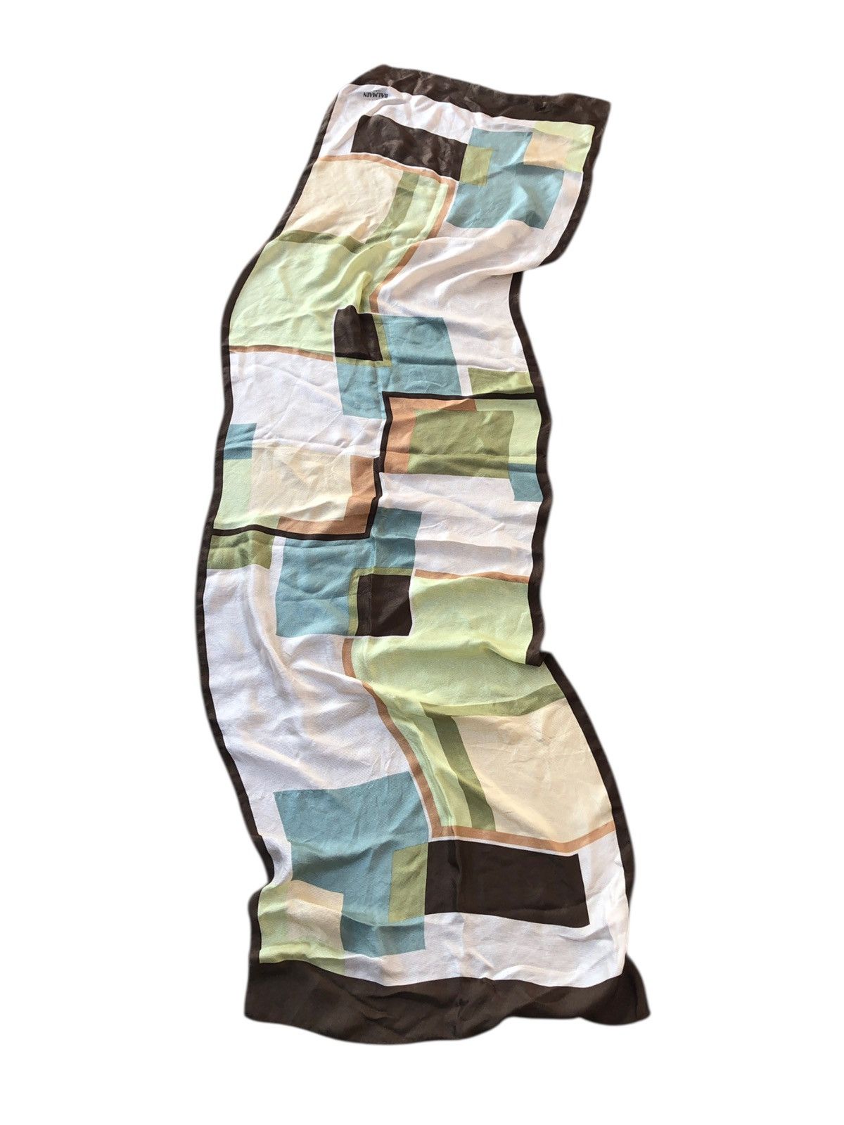 Balmain Vintage Balmain Paris Silk Scarf Size ONE SIZE - 2 Thumbnail
