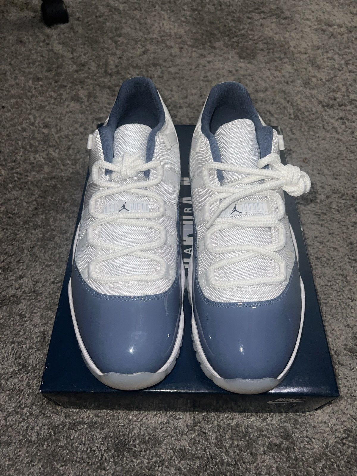 Jordan Brand × Nike Air Jordan 11 Retro Low "Diffused Blue" Size US 11.5 / EU 44-45 - 3 Thumbnail
