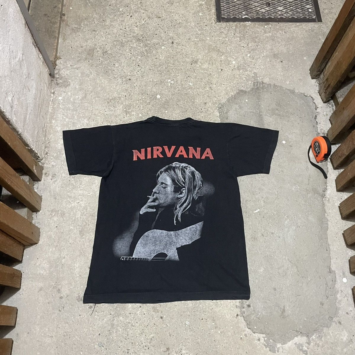 Band Tees Vintage 90s Nirvana Kurt Cobain t-shirt Size US S / EU 44-46 / 1 - 2 Thumbnail