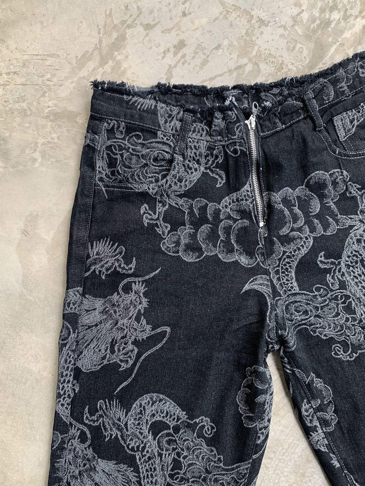 Designer × Japanese Brand Denim Dragon designer By Japanese Brand Size US 32 / EU 48 - 2 Thumbnail