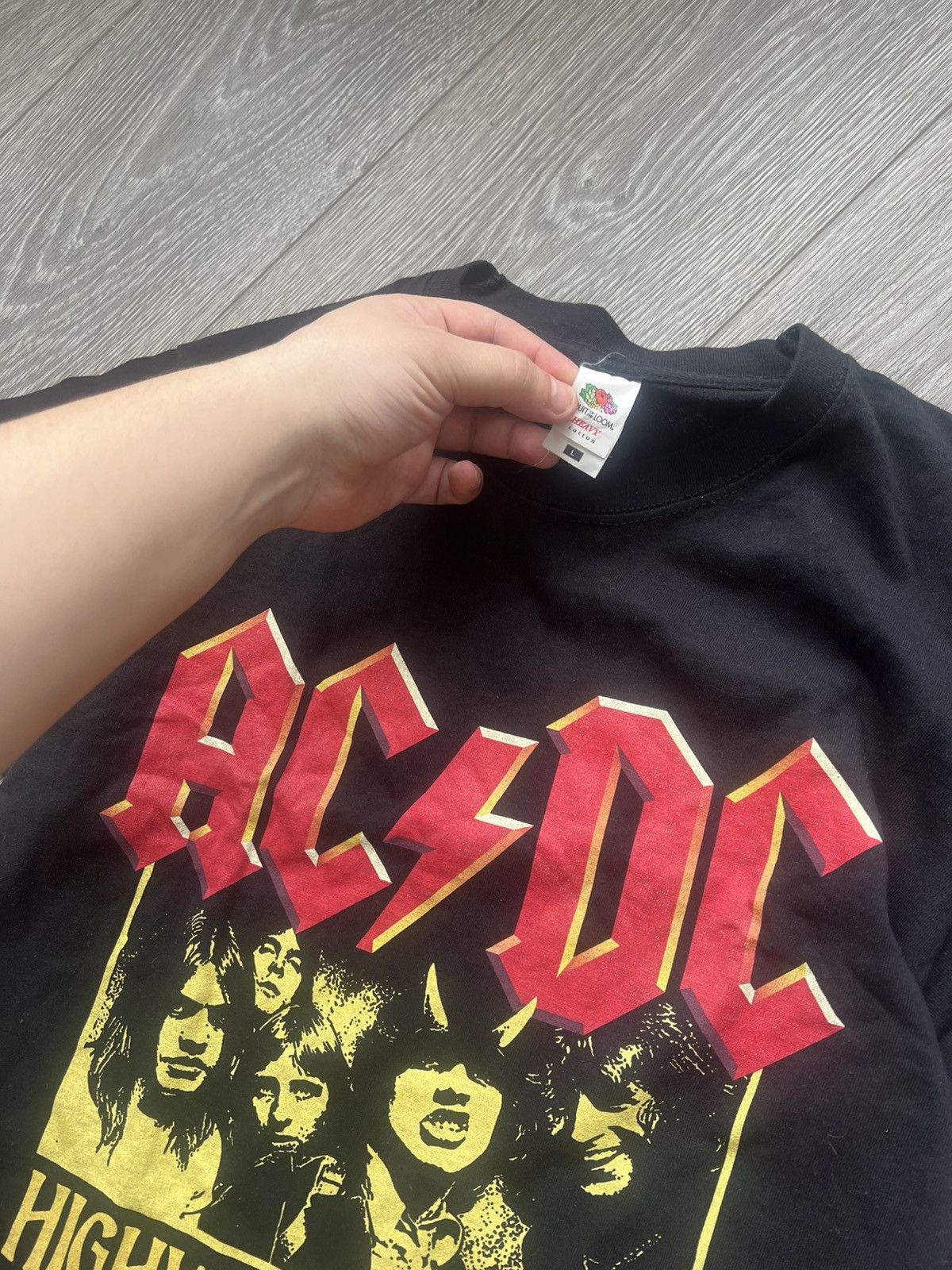 AC/DC × Band Tees AC DC BAND TEE HIGHWAY TO HELL Size US L / EU 52-54 / 3 - 3 Thumbnail