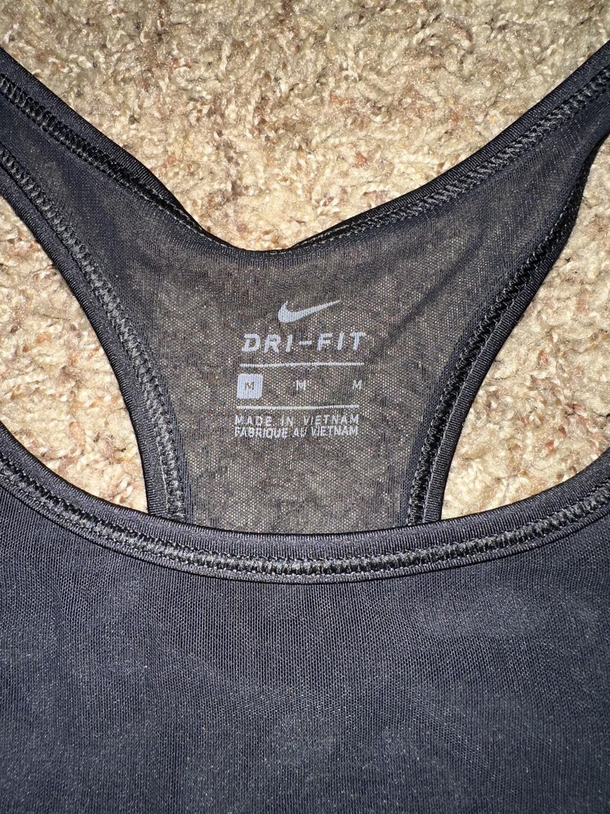 Nike Nike Dri-Fit Swoosh Medium-Support Padded Sports Bra Size ONE SIZE - 4 Thumbnail