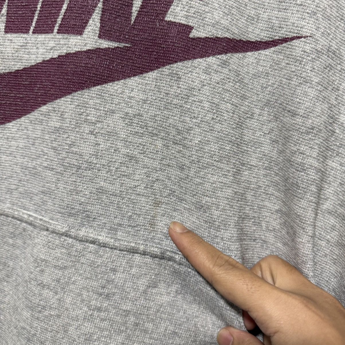 Nike Vintage nike logo hoodie Size US S / EU 44-46 / 1 - 9 Thumbnail