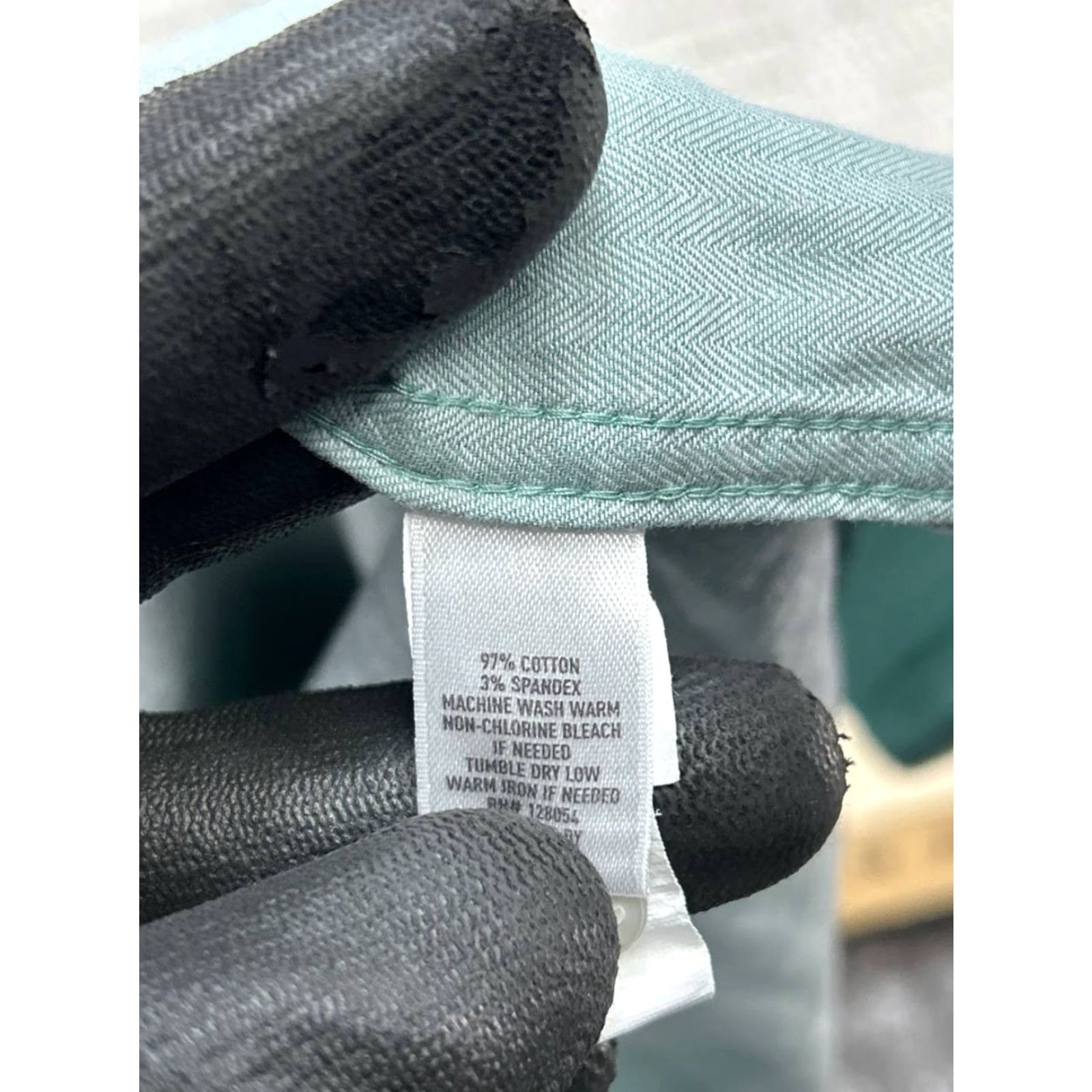 Bonobos Bonobos Shirt Mens Medium Green Cotton Stretch Slim Fit Wrinkle Free Button Up Size US M / EU 48-50 / 2 - 5 Thumbnail