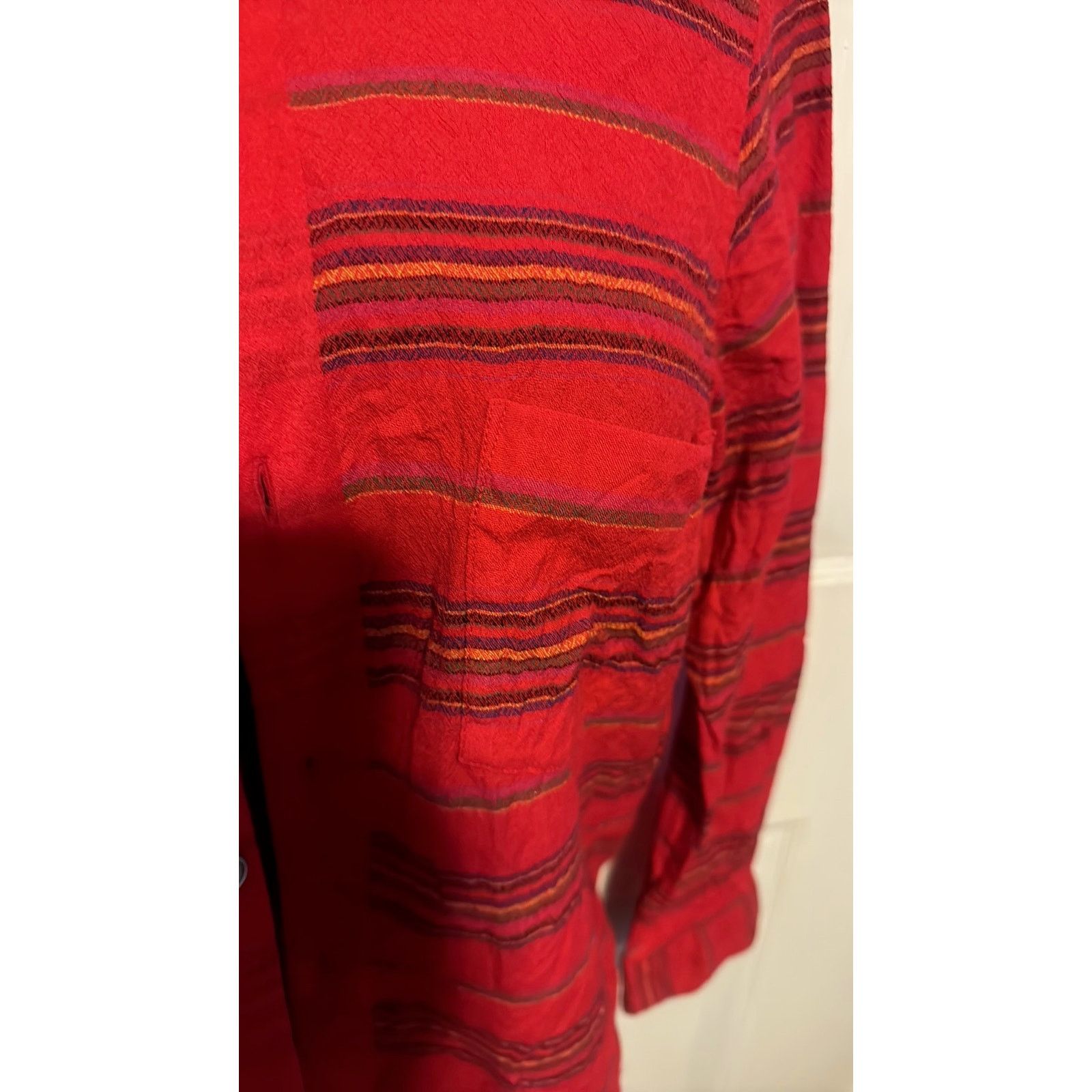 Comme des Garcons comme des garcons tricot red flannel shirt Size M / US 6-8 / IT 42-44 - 7 Thumbnail