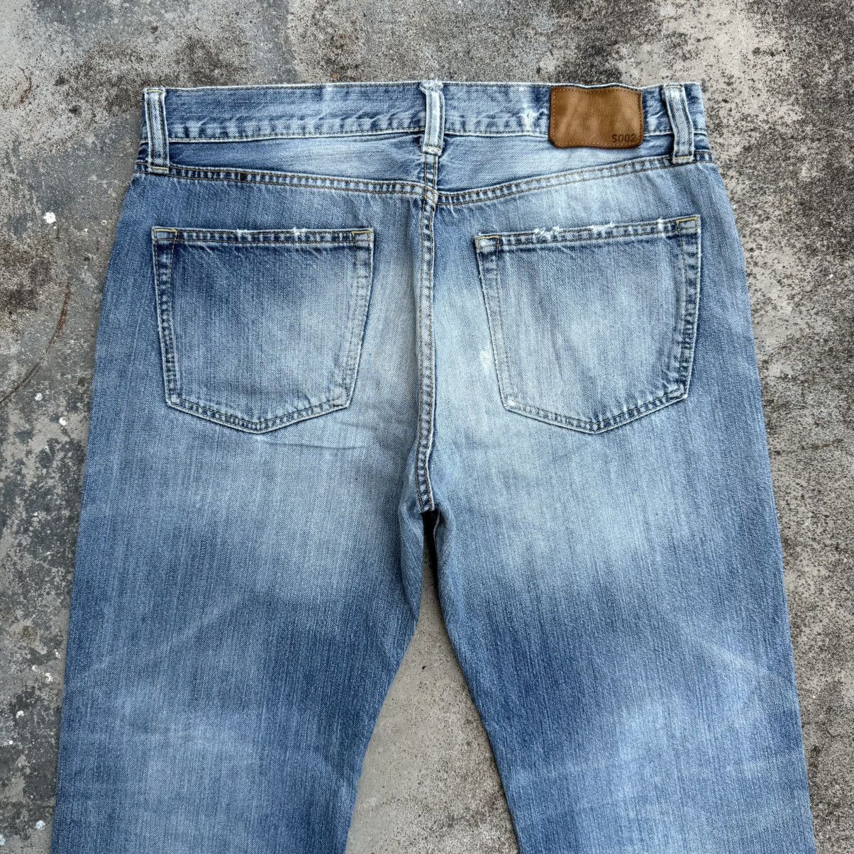 Japanese Brand VINTAGE JAPANESE FADED RIPPED DENIM JEAN PANTS Size US 34 / EU 50 - 8 Thumbnail