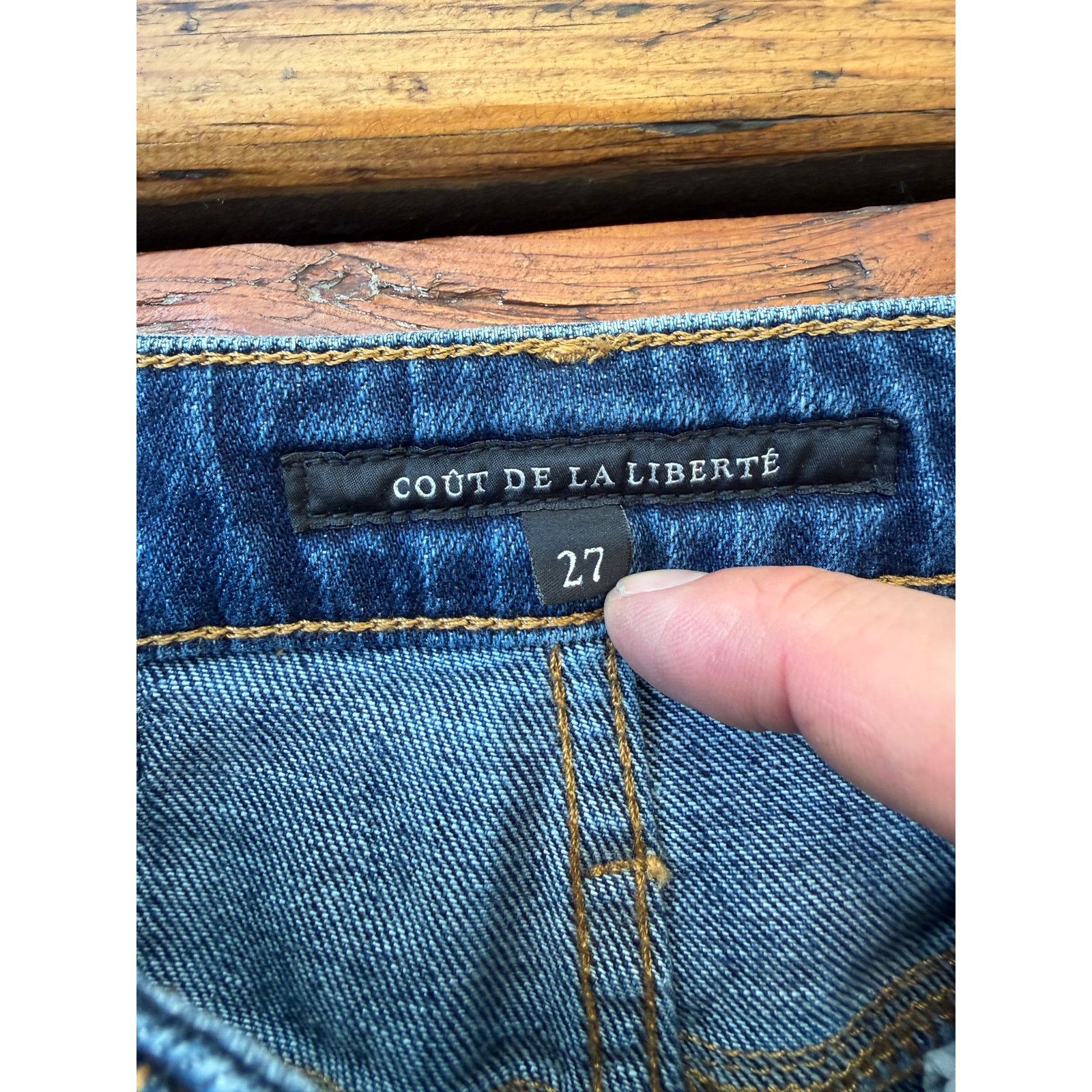 Cout de la Liberte Cout De La Liberte Super High Rise Super Bell Jeans Size 27" / US 4 / IT 40 - 4 Thumbnail