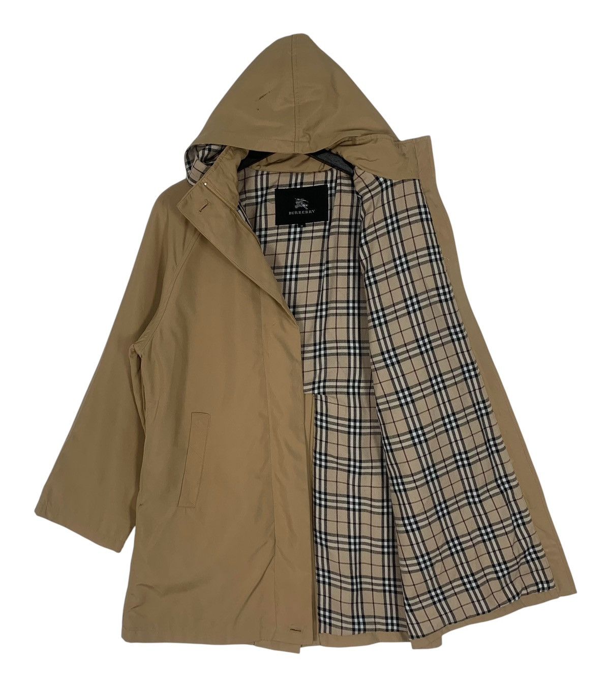 Burberry Burberry London Designer Luxury Nova Check Parka Coat Jacket Size M / US 6-8 / IT 42-44 - 6 Thumbnail