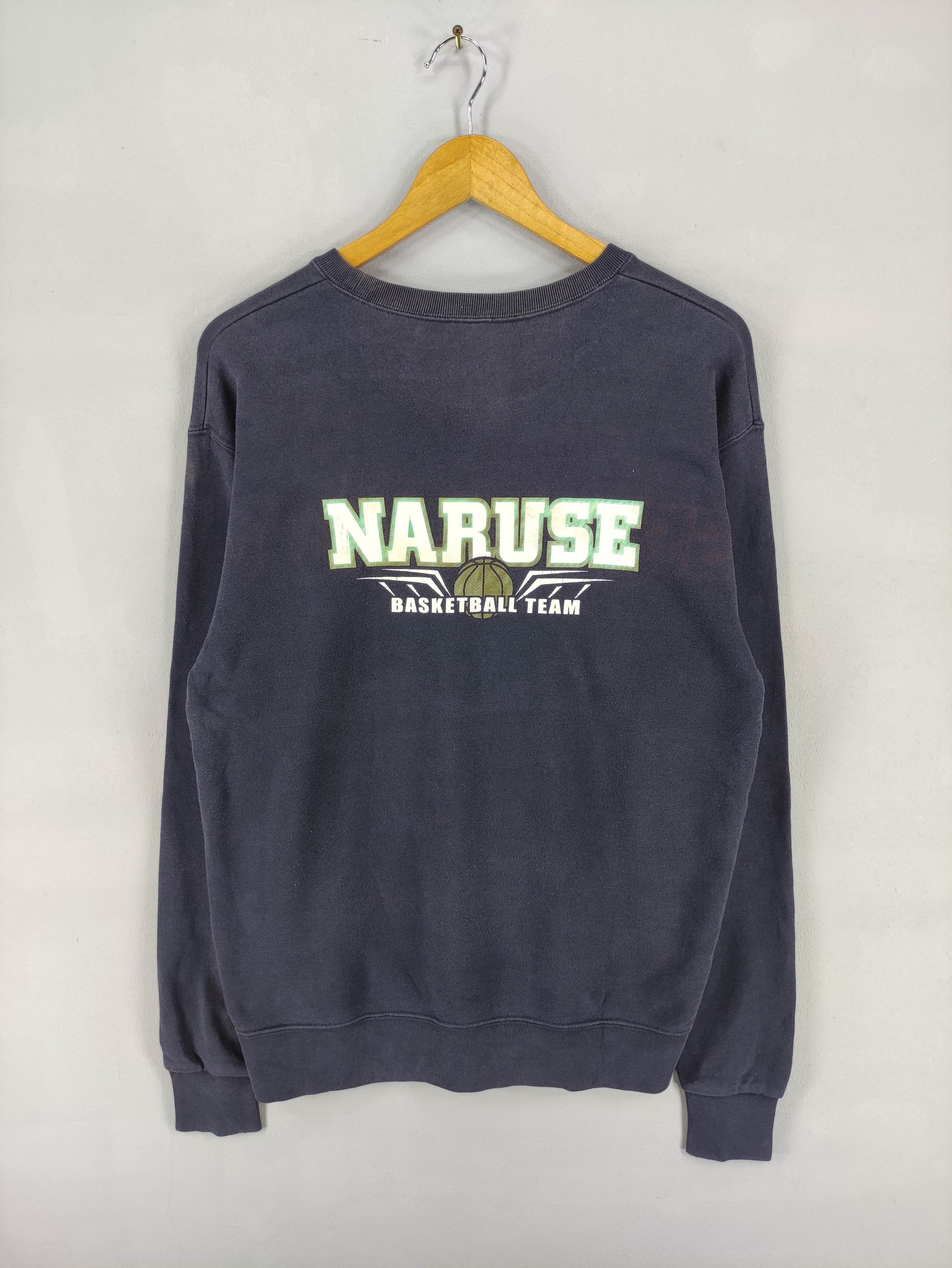 Japanese Brand Vintage Naruse Basketball Team Sweatshirt Size US L / EU 52-54 / 3 - 1 Thumbnail