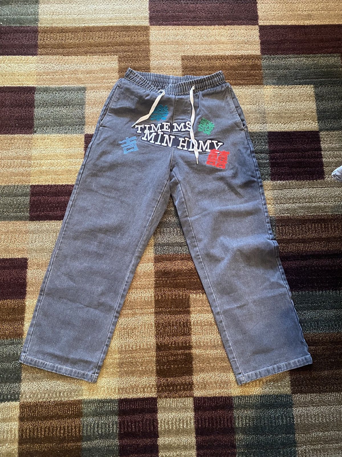 Japanese Brand × Vintage Casual Graphic Joggers Size US 29 - 1 Thumbnail