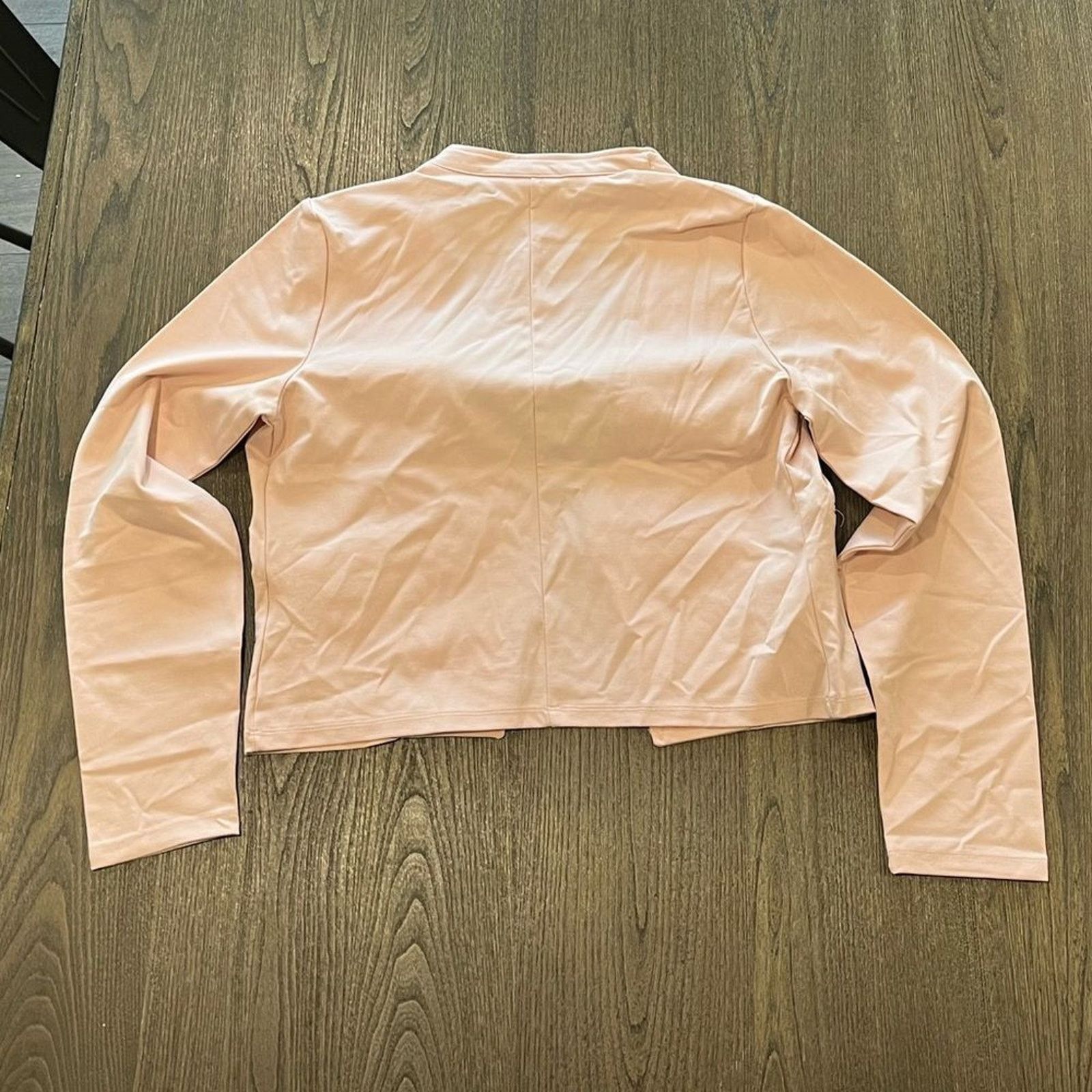 Guess NWOT Guess Womens Light Pink Open Front Blazer Size L Size L / US 10 / IT 46 - 6 Thumbnail