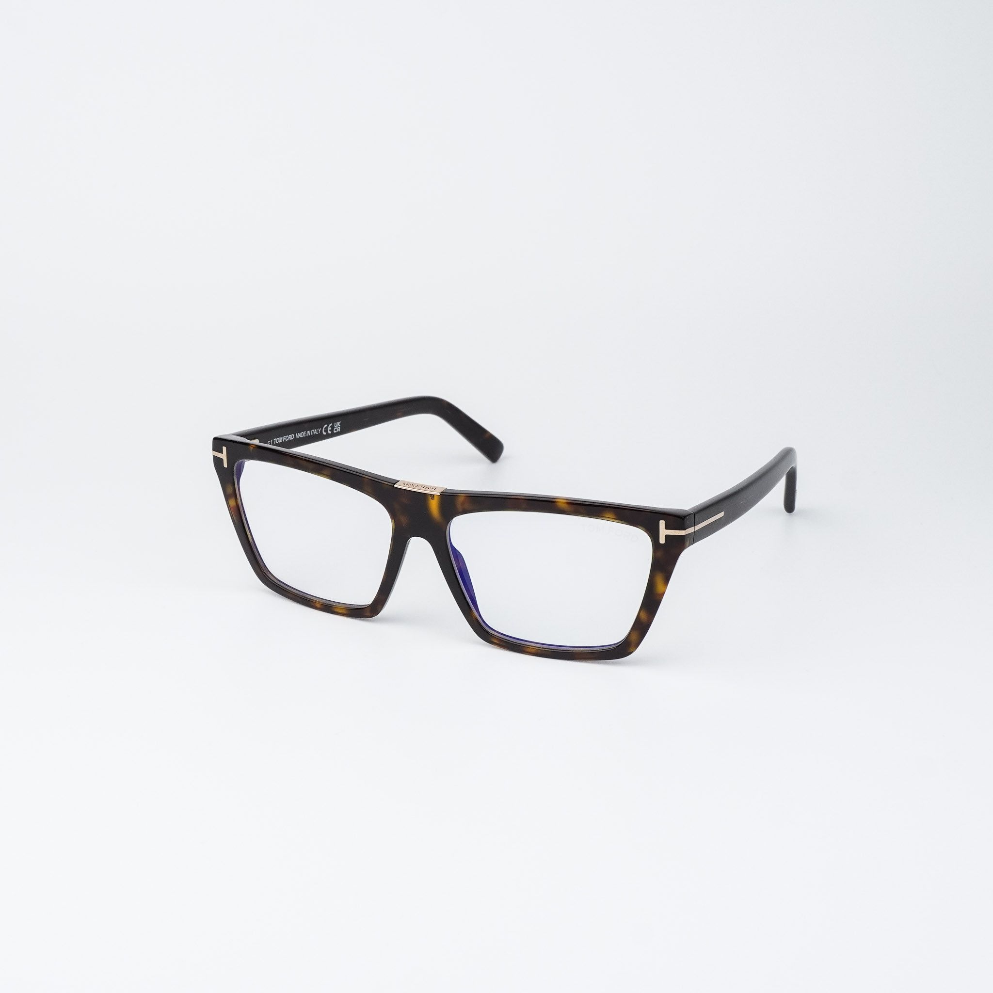 Tom Ford Tom Ford Women Eyeglasses Cat Eye FT5912-B 052 NEW AUTHENTIC Size ONE SIZE - 3 Thumbnail