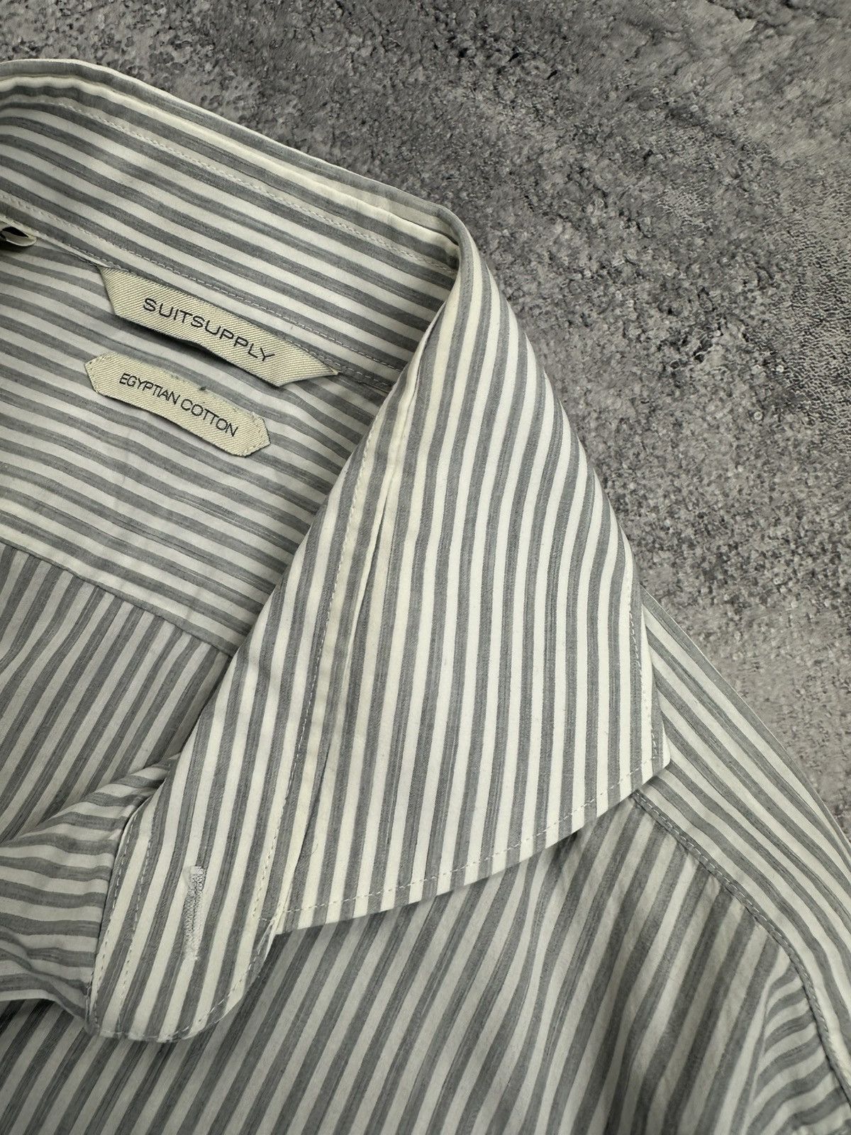 Suitsupply Luxury Suitsupply Shirt Button Up Slim Fit Striped Old Money Size US M / EU 48-50 / 2 - 8 Thumbnail