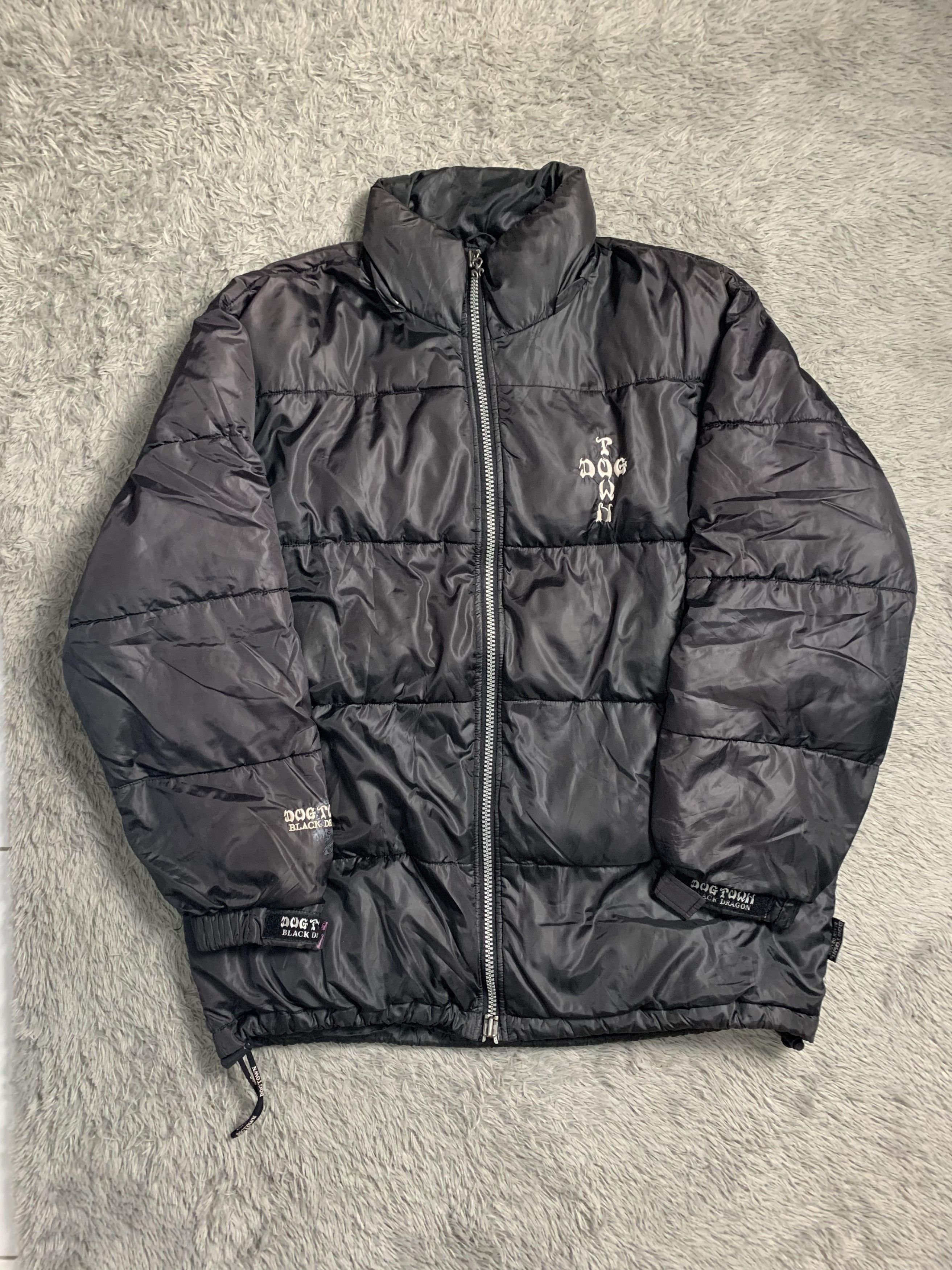 Dogtown × JNCO Vintage 90s Dog Town Black Dragon Baggy Sukajan