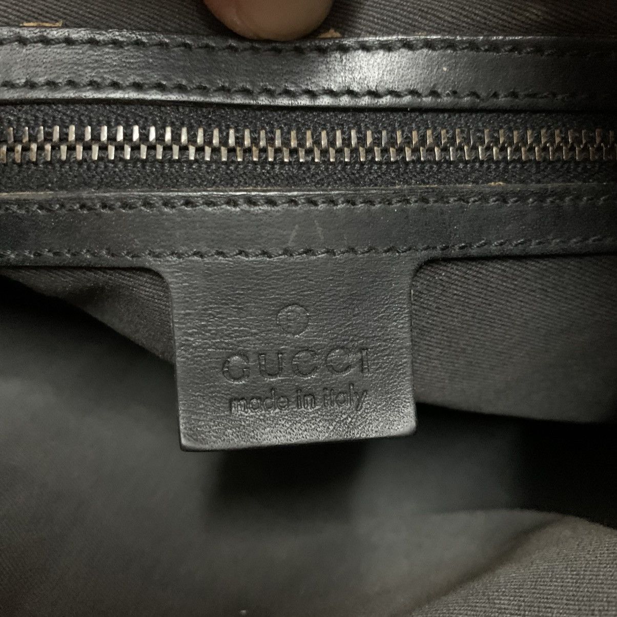 Gucci Gucci Monogram Black Hobo Bag Size ONE SIZE - 17 Thumbnail
