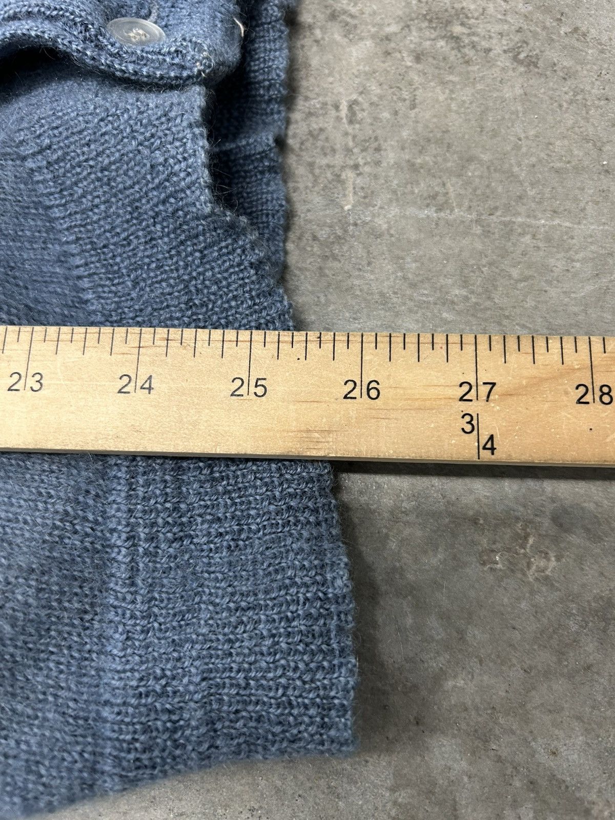 Vintage Vintage blue mohair cardigan Kurt cobain rare Size US M / EU 48-50 / 2 - 4 Thumbnail
