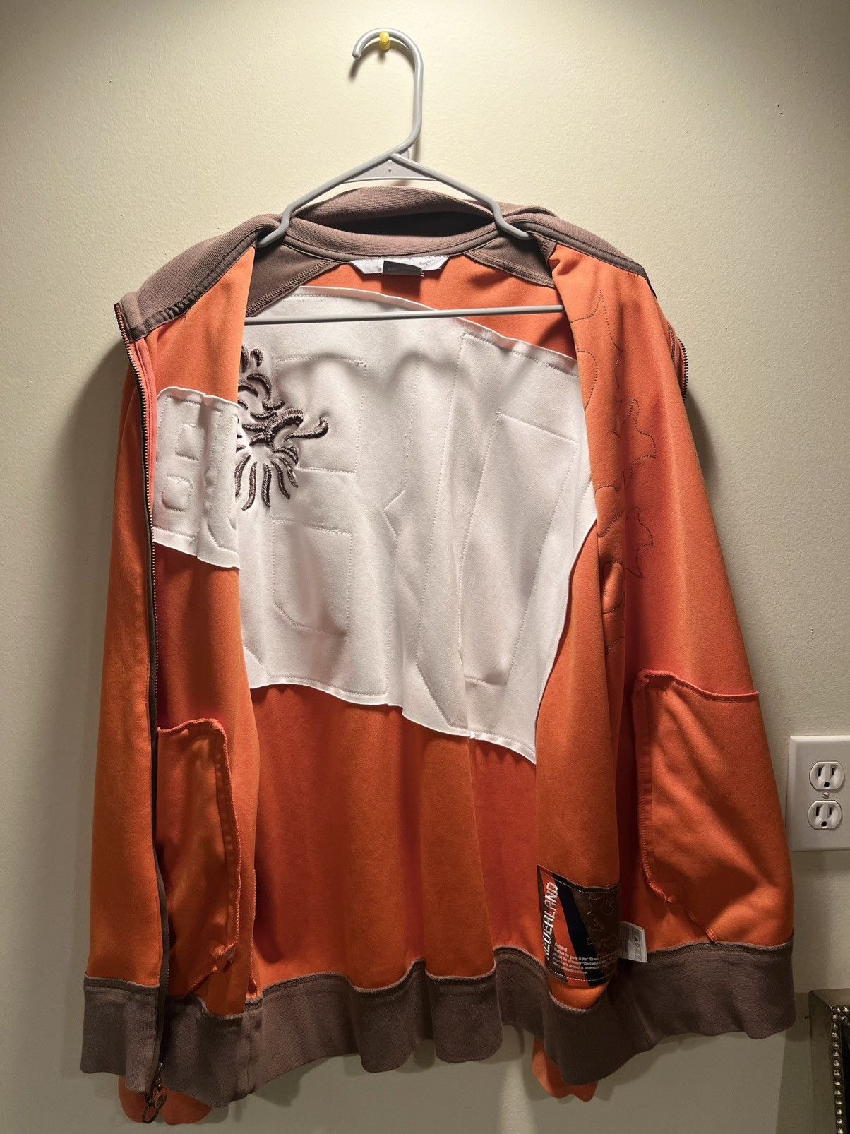 Nike Nike Netherlands Vintage World Cup Soccer Track Suit Size US XL / EU 56 / 4 - 3 Thumbnail