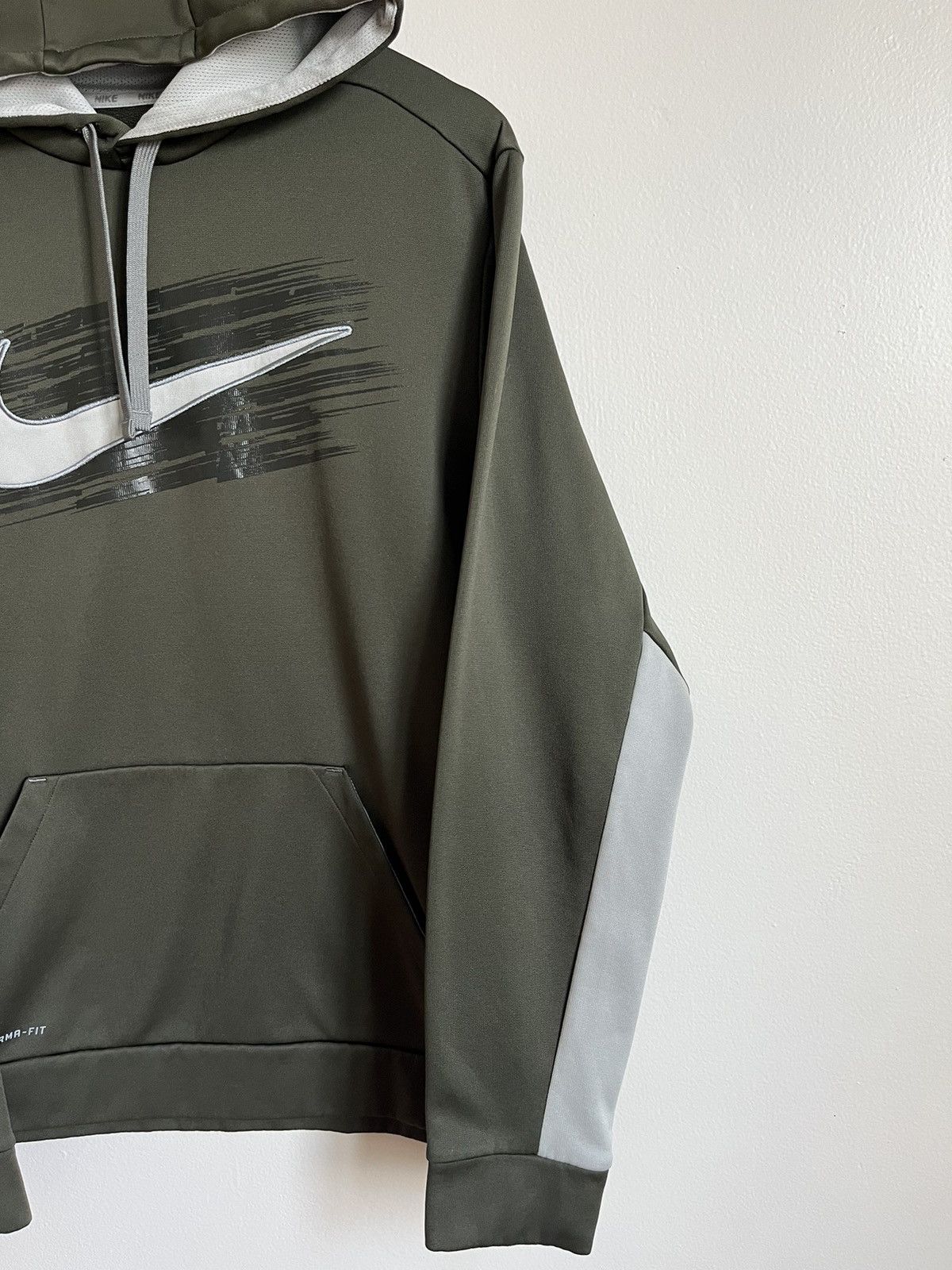 Nike × Vintage Vintage Y2K Nike Therma-Fit Hoodie Size US M / EU 48-50 / 2 - 6 Thumbnail
