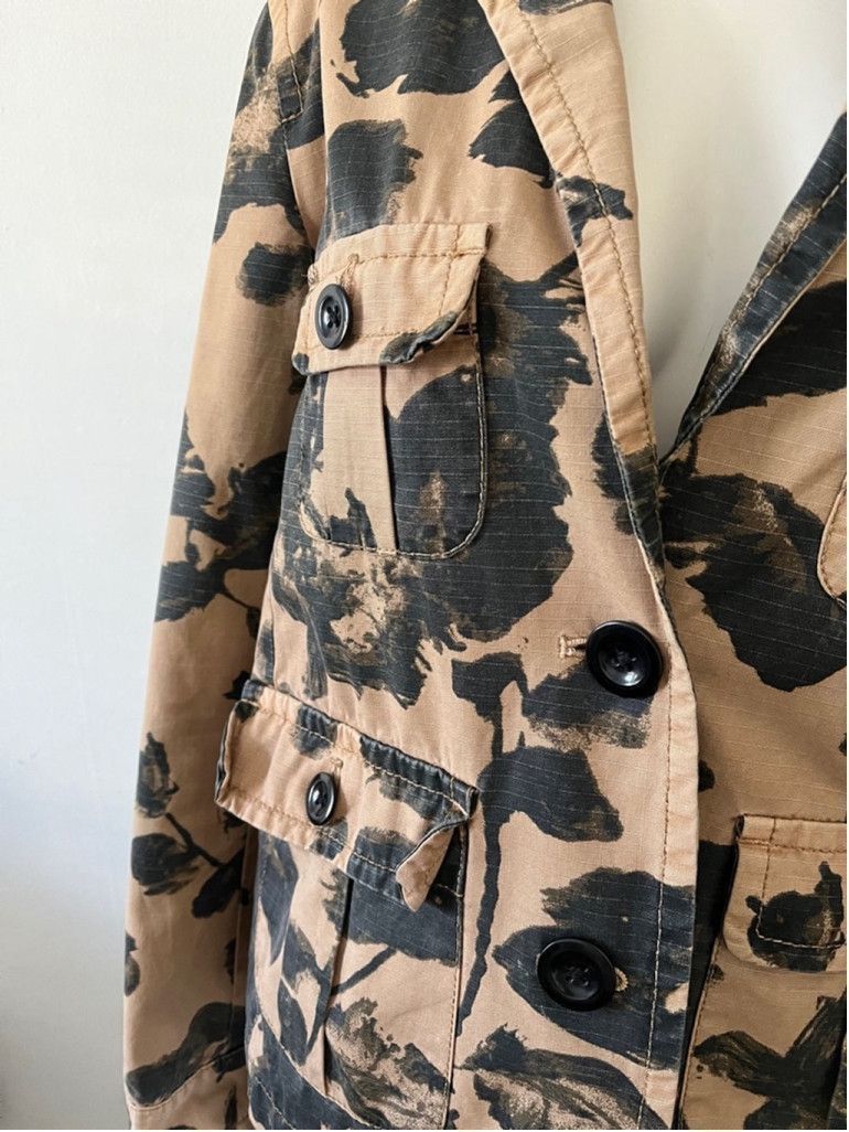 J.Crew Jcrew camouflage utility pattern 3 button blazer jacket S Size S / US 4 / IT 40 - 8 Thumbnail
