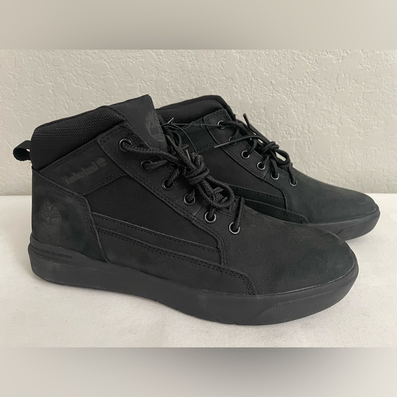 Timberland Timberland Allston Mid Lace-up Sneakers Black Nubuck Men 8 Size US 8 / EU 41 - 1 Thumbnail