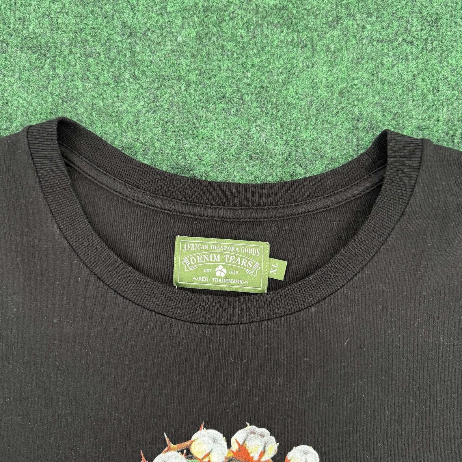 DENIM TEARS Denim Tears Crown Made of Cotton Tee XL Size US XL / EU 56 / 4 - 2 Thumbnail