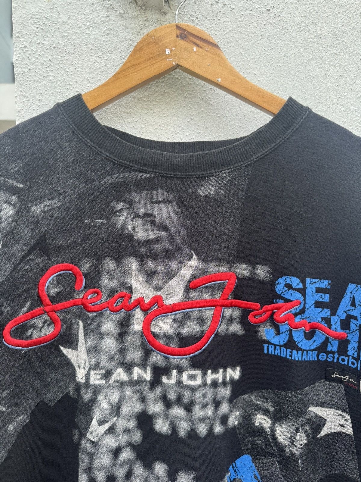 Sean John × Vintage Vintage Y2K Sean John Sweatshirt Size US XL / EU 56 / 4 - 3 Thumbnail