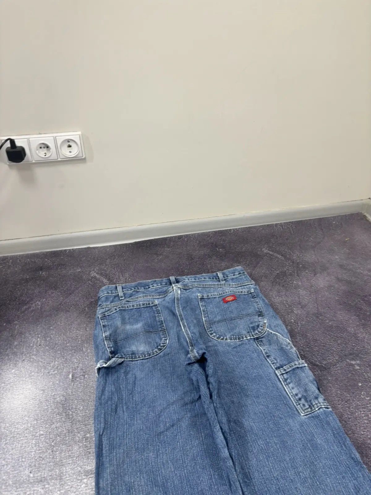 Dickies × Vintage Vintage Dickies USA Blue Work Denim Baggy Jeans Size US 38 / EU 54 - 4 Thumbnail