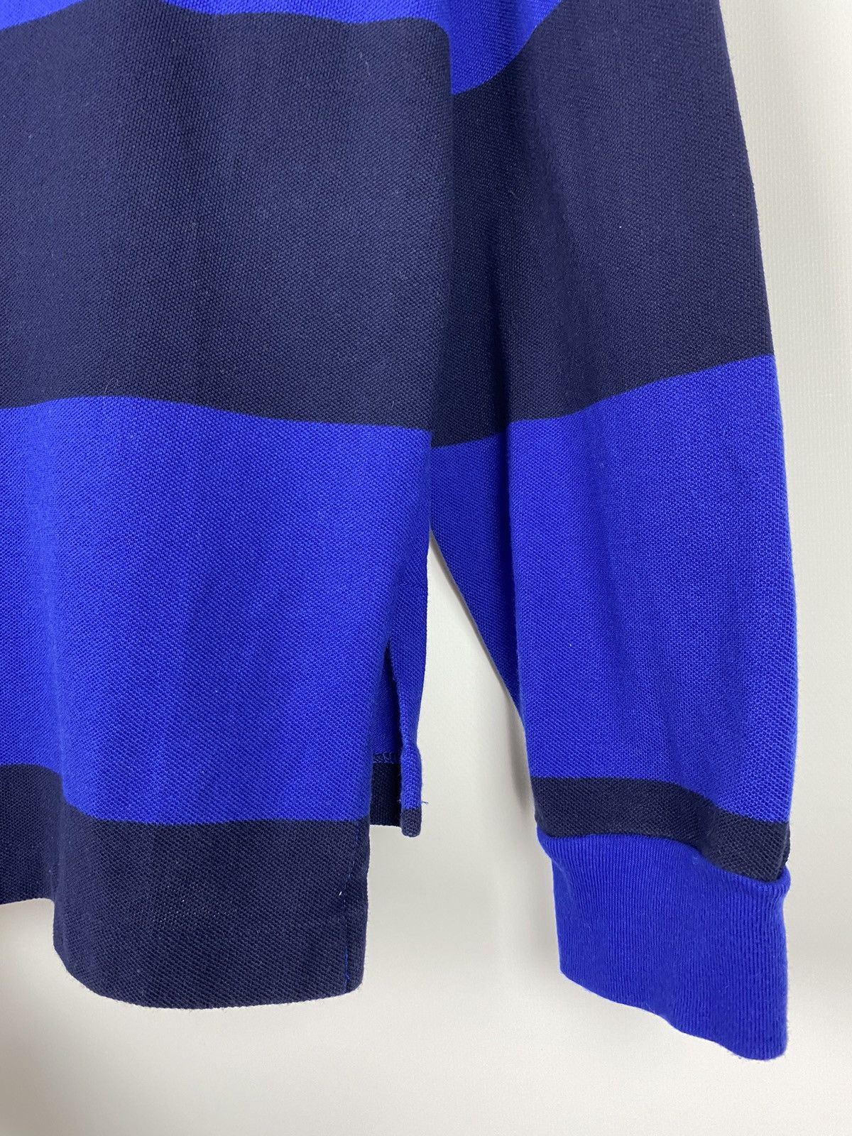 Vintage 1990’s Vintage Polo by Ralph Lauren Stripped Rugby Shirt Size US L / EU 52-54 / 3 - 8 Thumbnail
