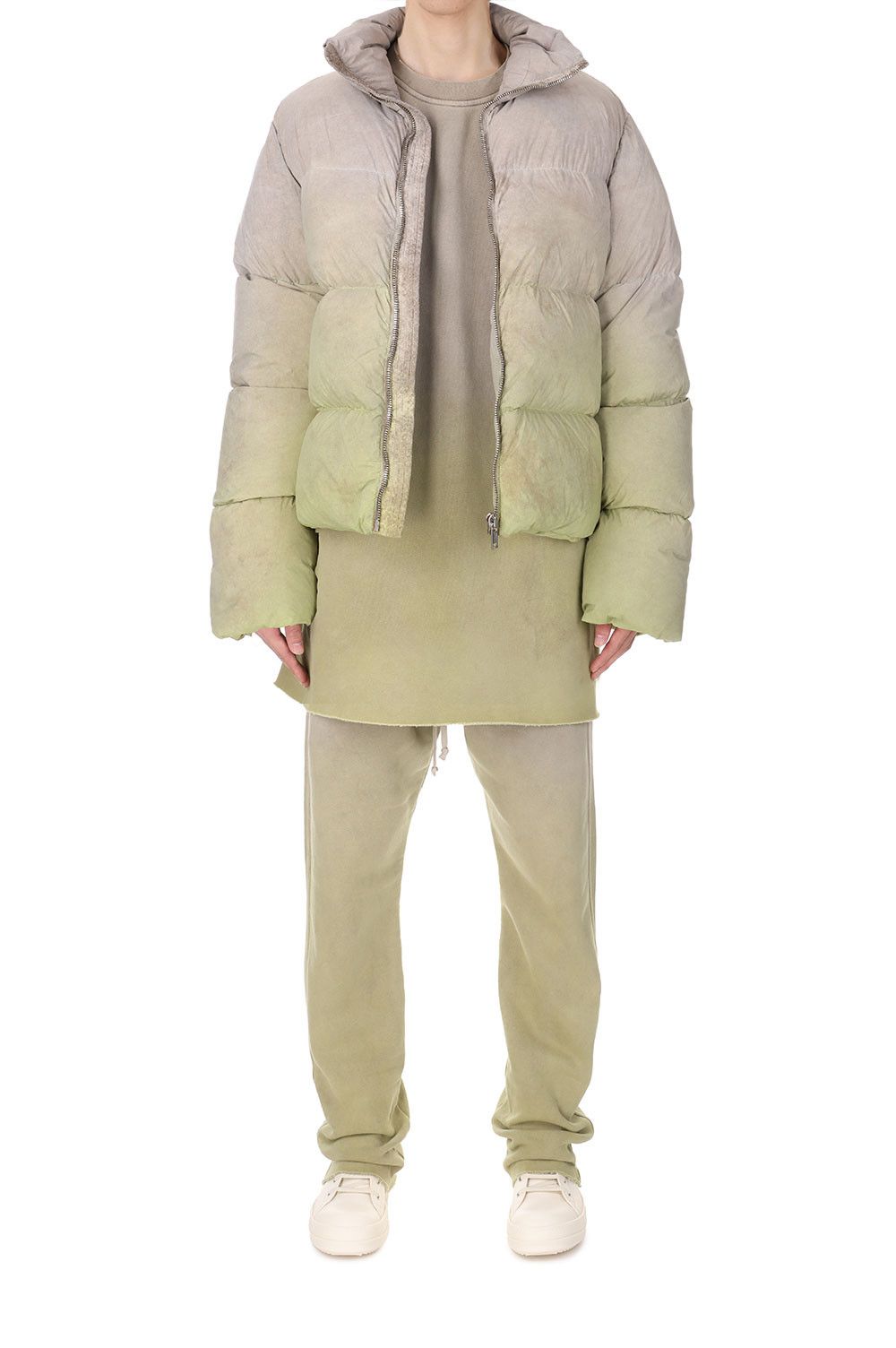 Moncler × Rick Owens Small Acid Dye Gradient Fleece Berlin Drawstrings FW23 Size US 30 / EU 46 - 17 Thumbnail