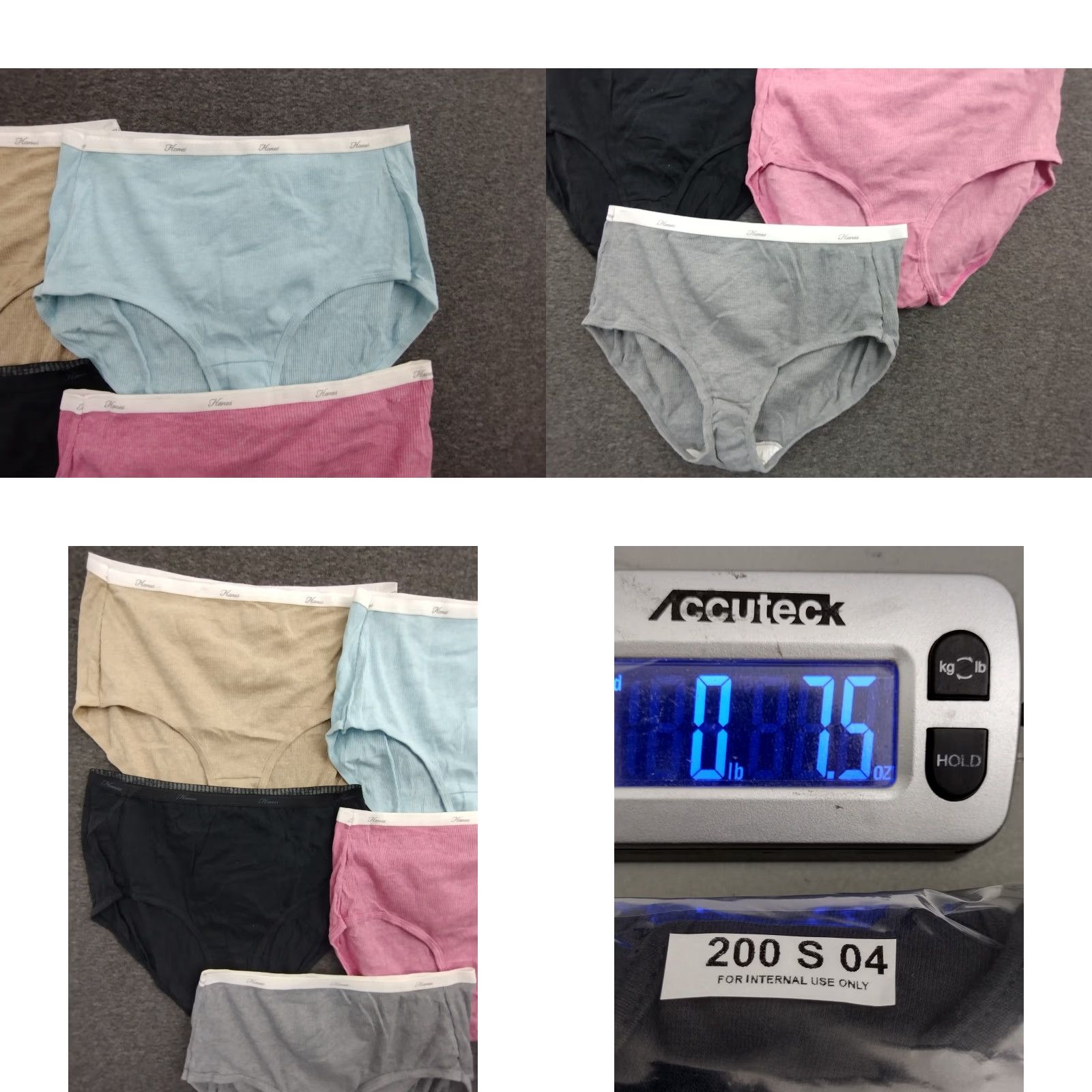 Hanes Hanes Hi-Cut Panties 5 Pack Women's Cotton Underwear 7 L Multicolor Size 28" / US 6 / IT 42 - 8 Thumbnail