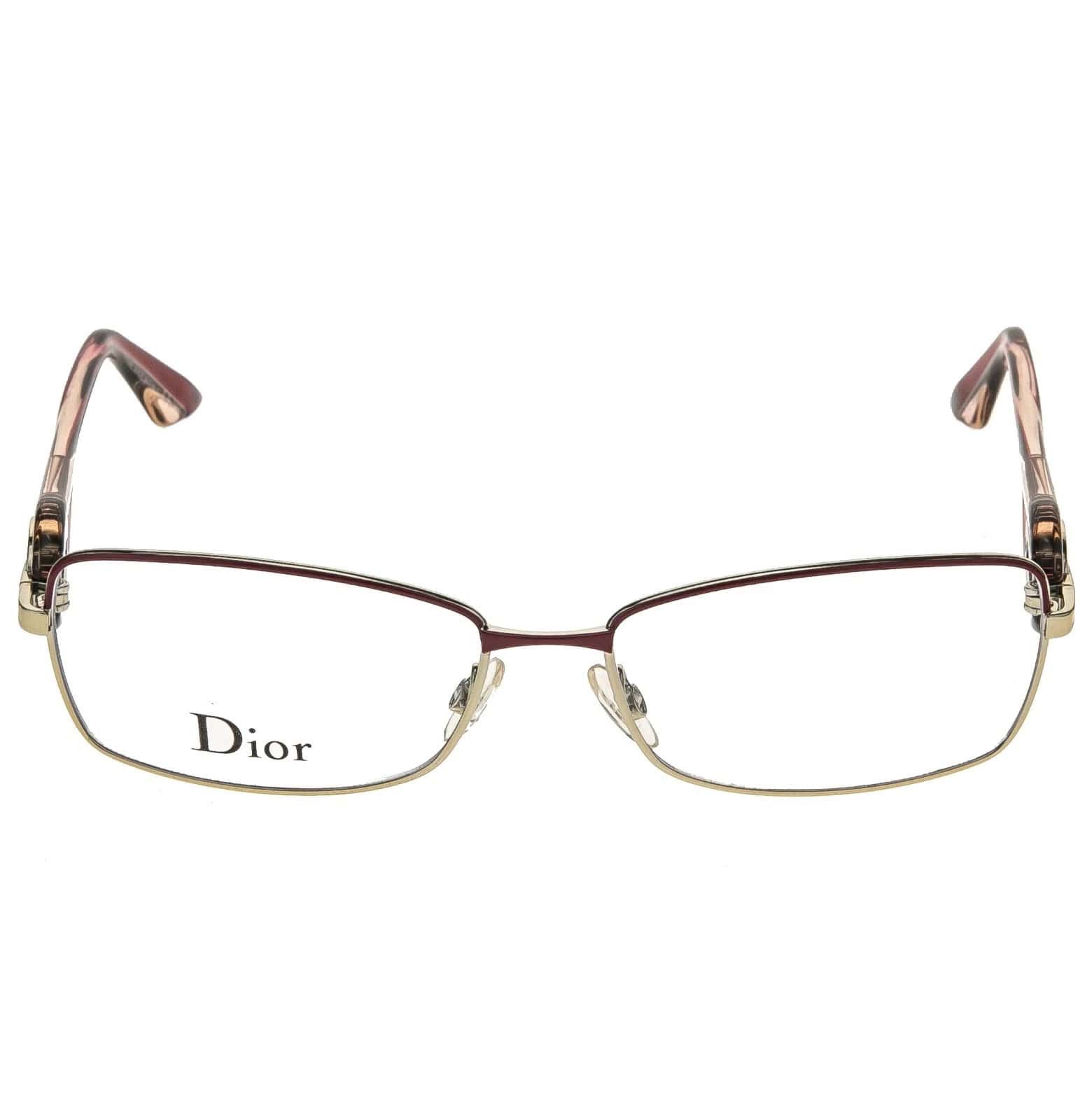 Christian Dior Monsieur CHRISTIAN DIOR CD3754 3754 VOLUTE CRYSTAL Silver Red Square Size ONE SIZE - 8 Thumbnail