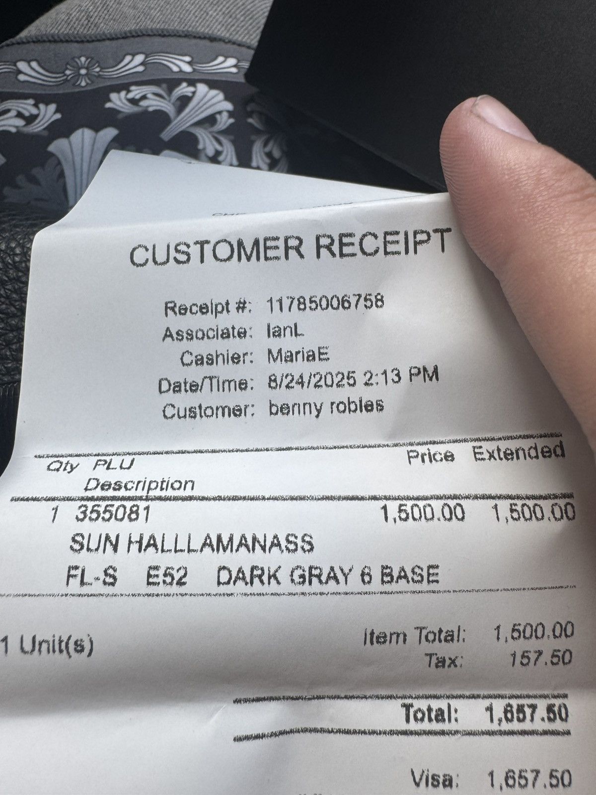 Chrome Hearts Chrome Hearts glasses Halllamanass Size ONE SIZE - 4 Thumbnail