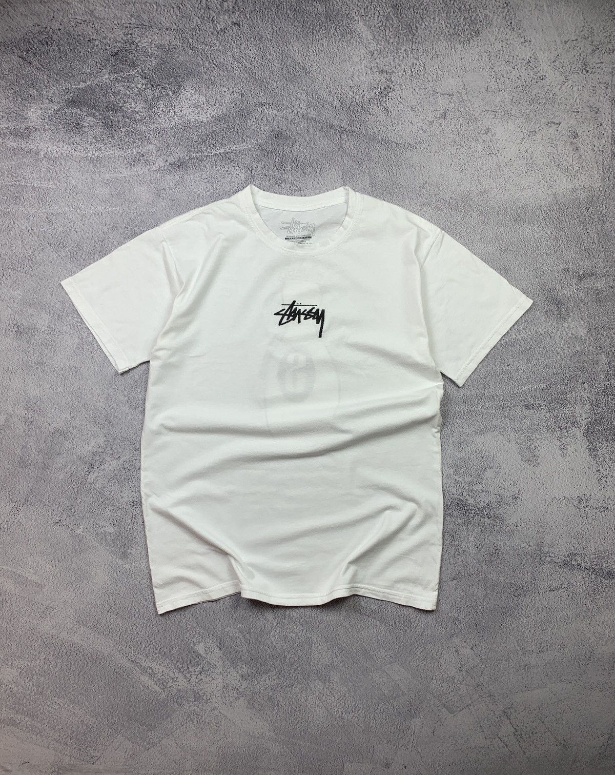 Other Stussy XL White Graphic tshirt Bowling Crown Logo Streetwear Size US XL / EU 56 / 4 - 1 Thumbnail