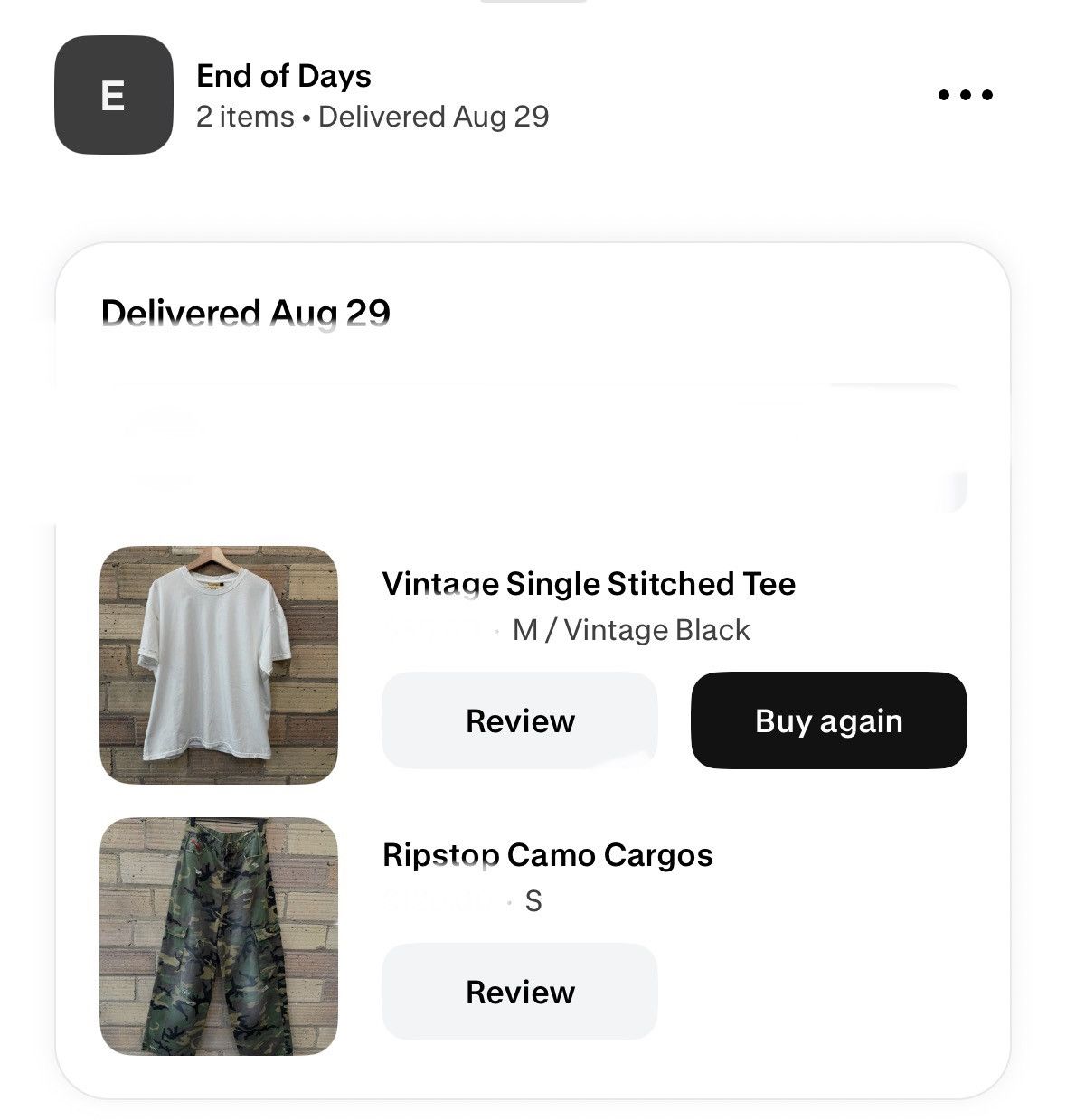 Other End Days Baggy Ripstop Camo Cargos Size US 32 / EU 48 - 4 Thumbnail