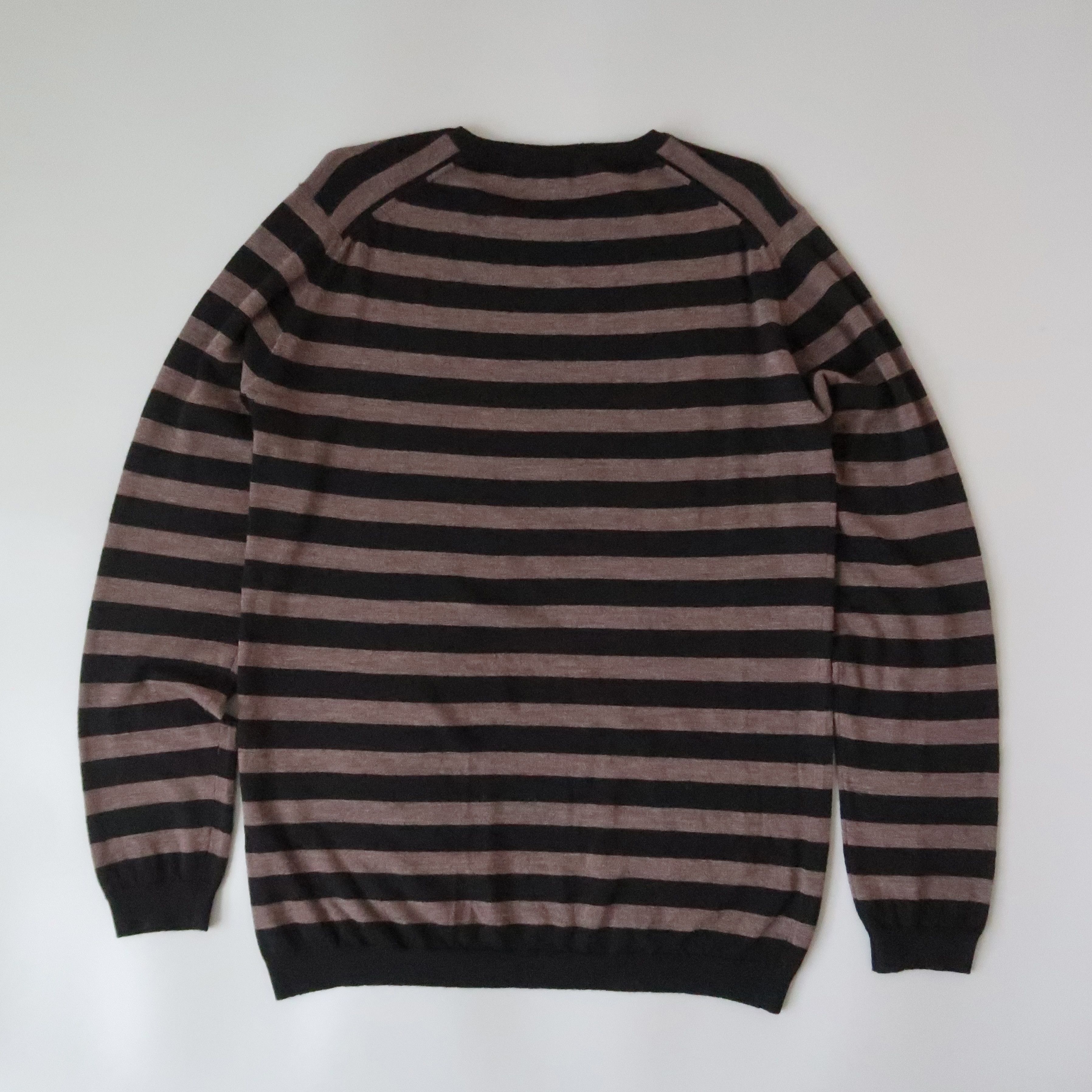 John Smedley MHL x John Smedley striped fine merino wool sweater/jumper Size US L / EU 52-54 / 3 - 2 Thumbnail