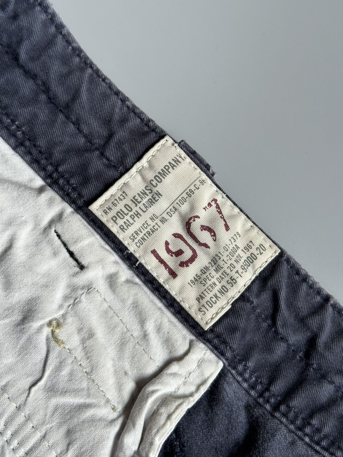 Other VTG Polo Jeans Co Ralph Lauren Military Cargo Pants 34x32 Size US 34 / EU 50 - 9 Thumbnail