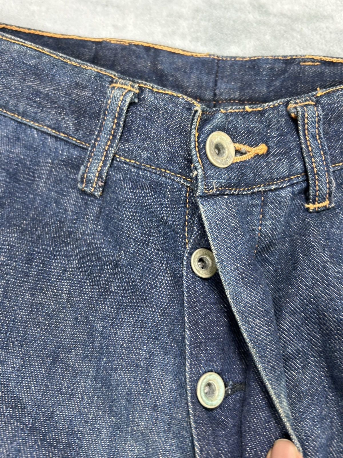 Vintage Vintage Army Denim Jeans S0298 Size US 27 - 4 Thumbnail