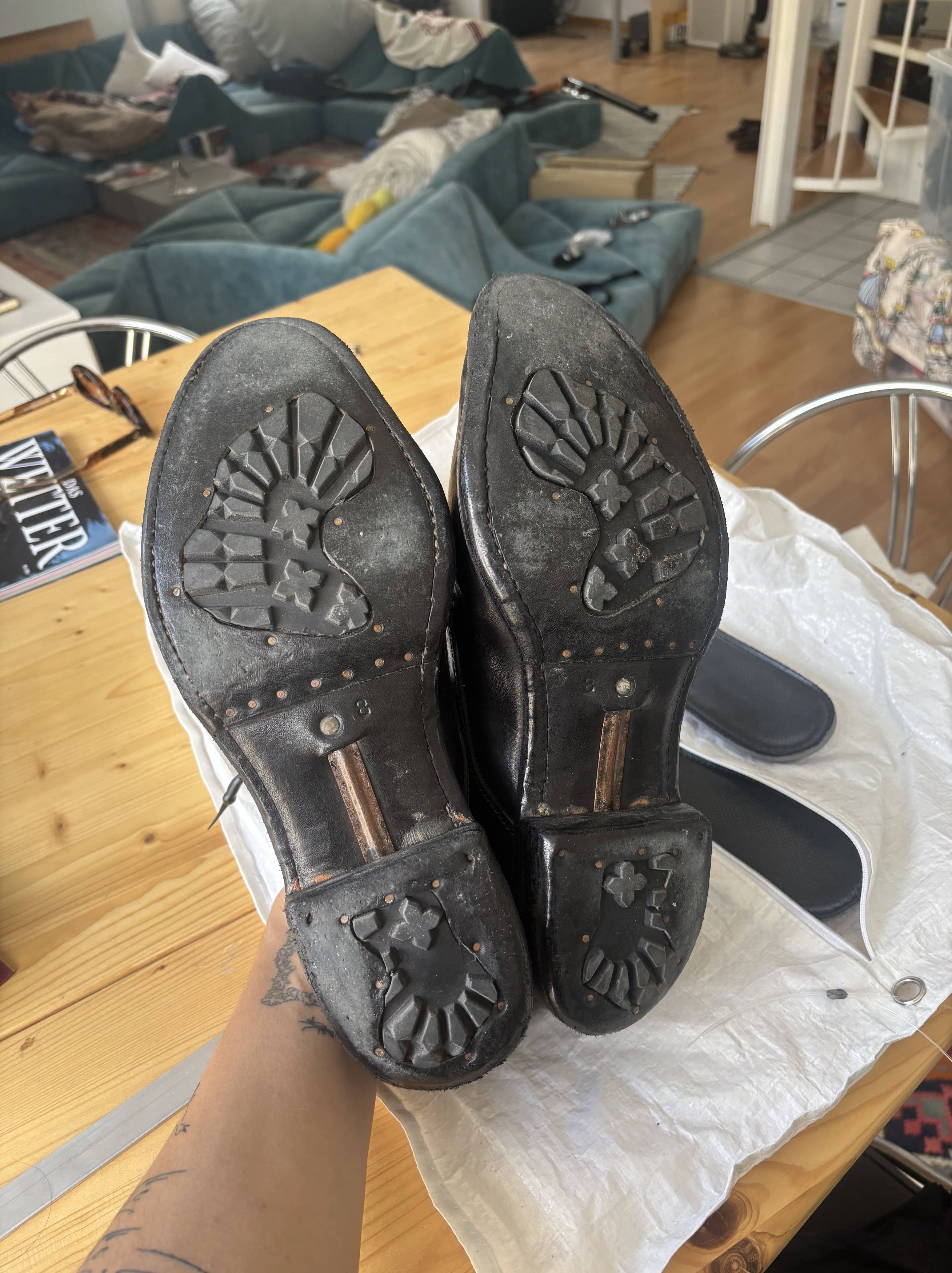Carol Christian Poell AM 2755SP-IN Prosthetic Derbies 010 Size US 8.5 / EU 41-42 - 3 Thumbnail