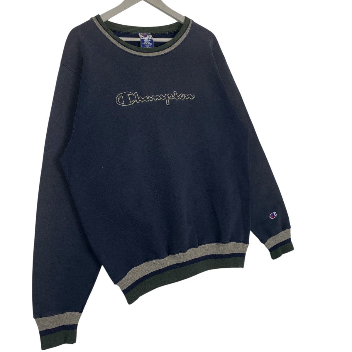Other Vintage Champion Sweatshirt Crewneck NavyBlue Printed SizeL Size US L / EU 52-54 / 3 - 3 Thumbnail