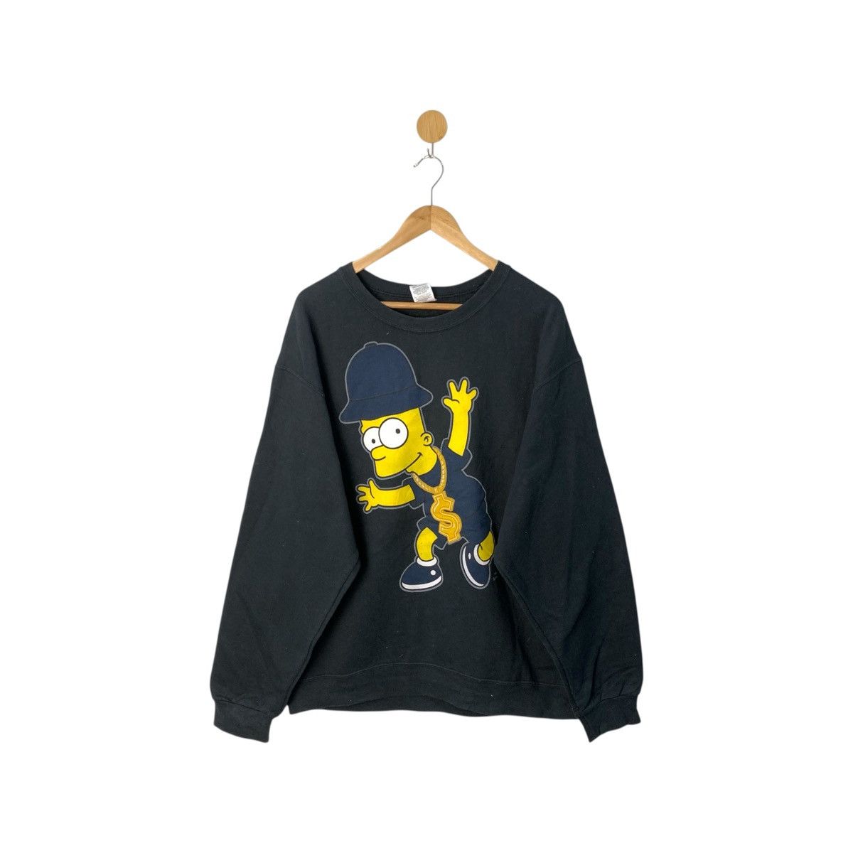 Cartoon Network Bart Simpsons Sweatshirt Jerzeez Tag Size L Size US L / EU 52-54 / 3 - 1 Thumbnail
