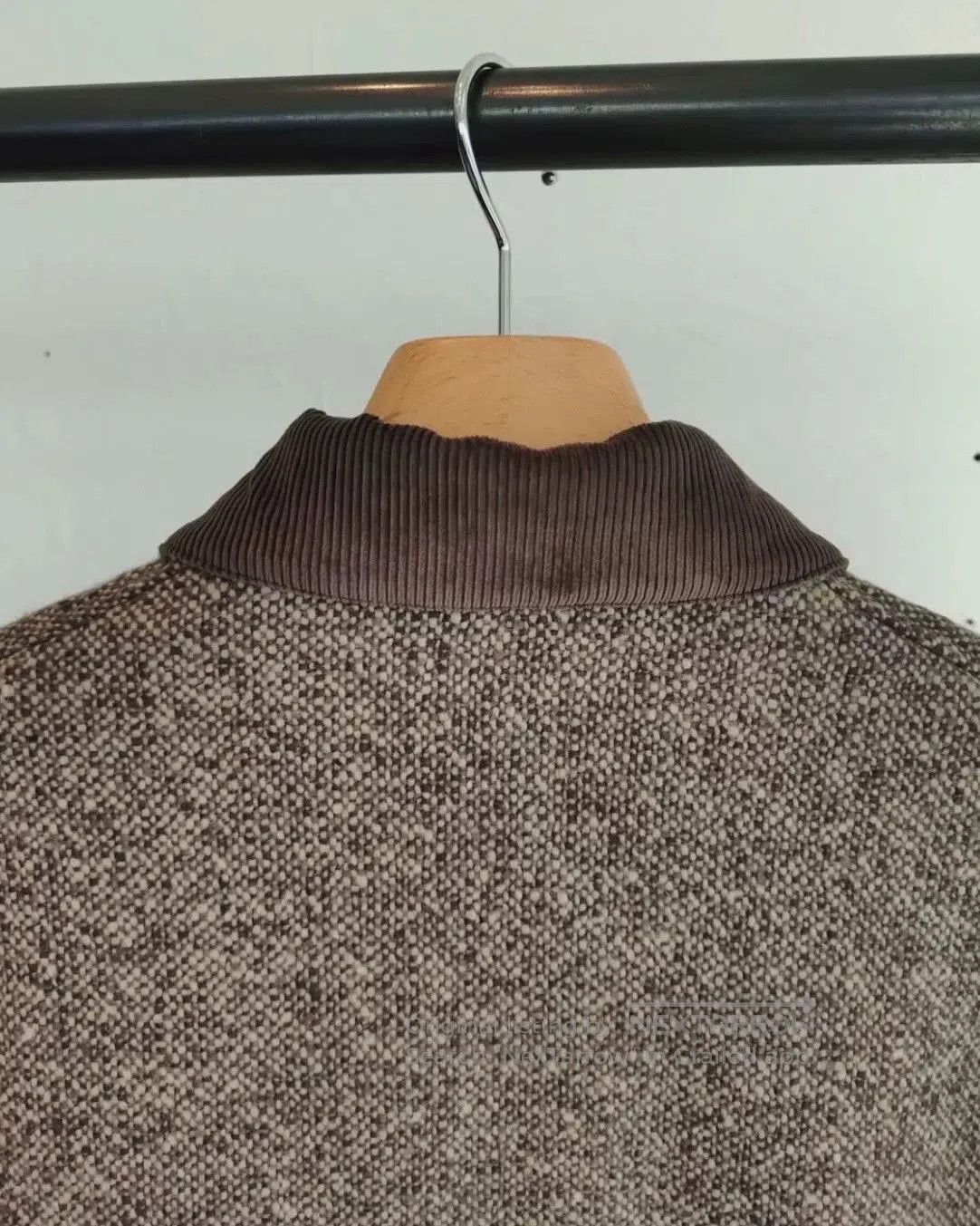 Auralee aura 25aw homespun tweed zip blouson. Size US M / EU 48-50 / 2 - 6 Thumbnail