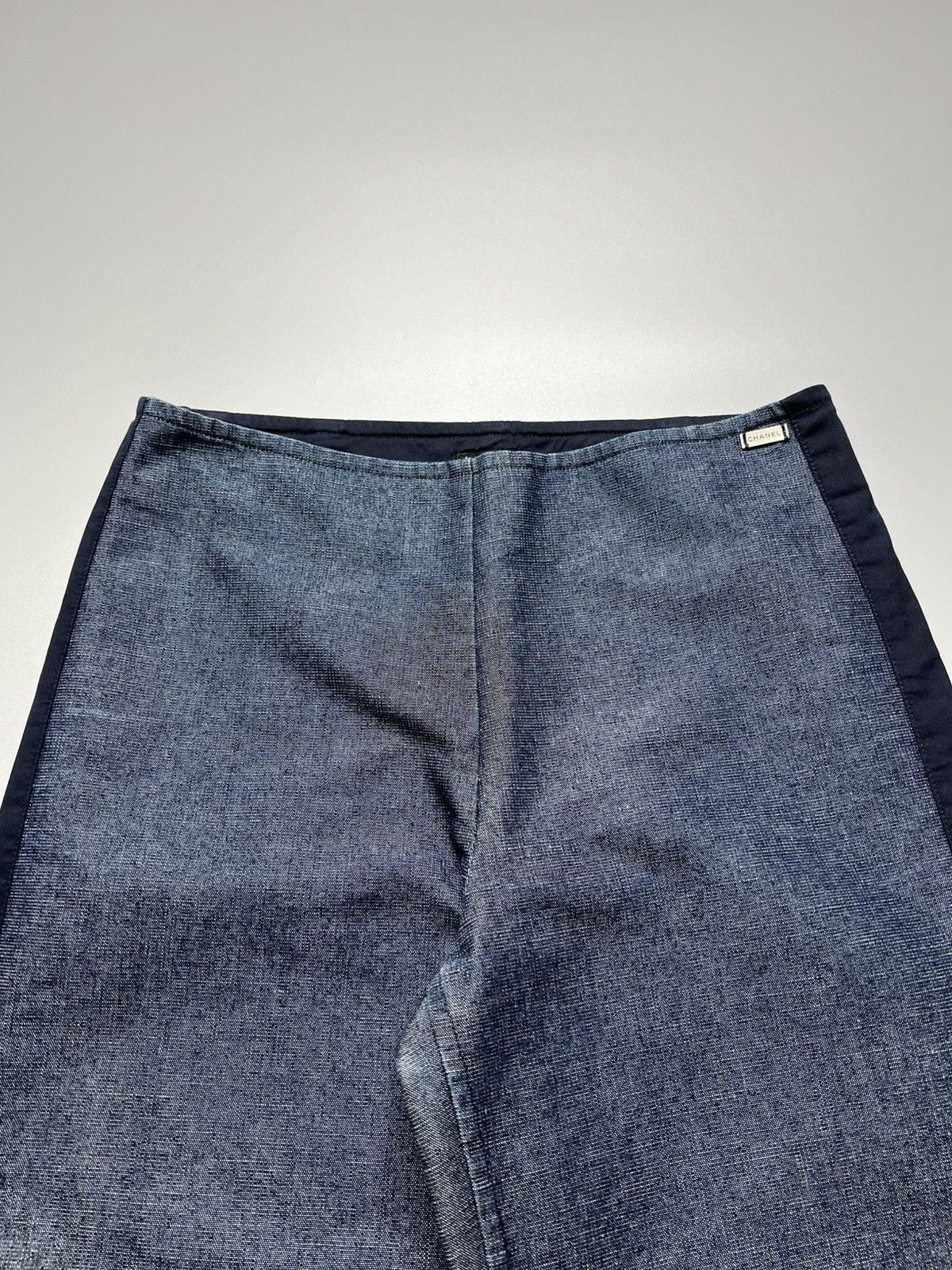 Karl Lagerfeld Chanel - Spring 2002 Denim Lightweight - Pants/Trouser Size 24" / US 00 / IT 34 - 6 Thumbnail