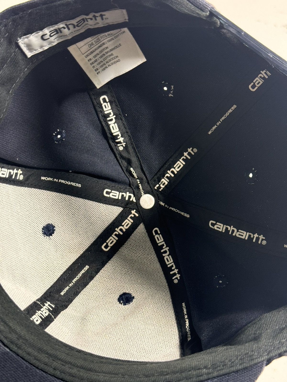 Carhartt Carhartt Patch Big Logo Snapback Size ONE SIZE - 5 Thumbnail