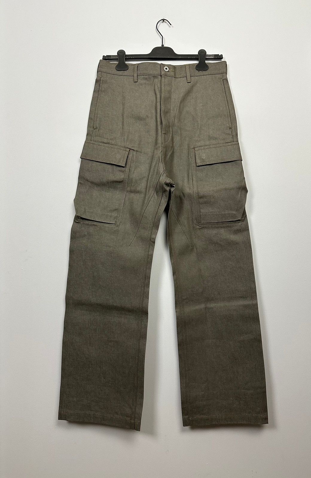 Rick Owens DRKSHDW Sage Cargo Geth Denim Size US 33 - 1 Thumbnail