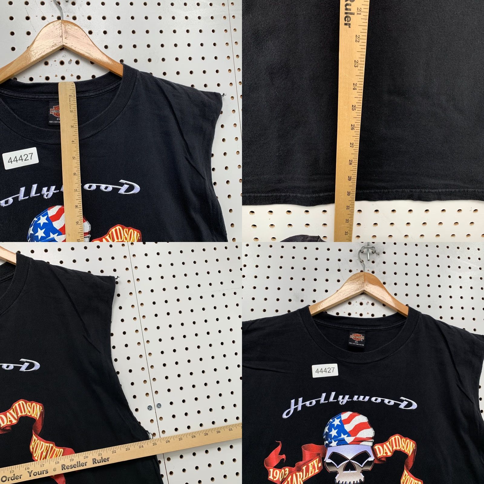 Harley Davidson Made sure the title is exactly 200 characters or less Size US XXL / EU 58 / 5 - 8 Thumbnail